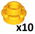 

Lego 24866 Płytka Kwiatek J. Pomarańczowy 10 szt N
