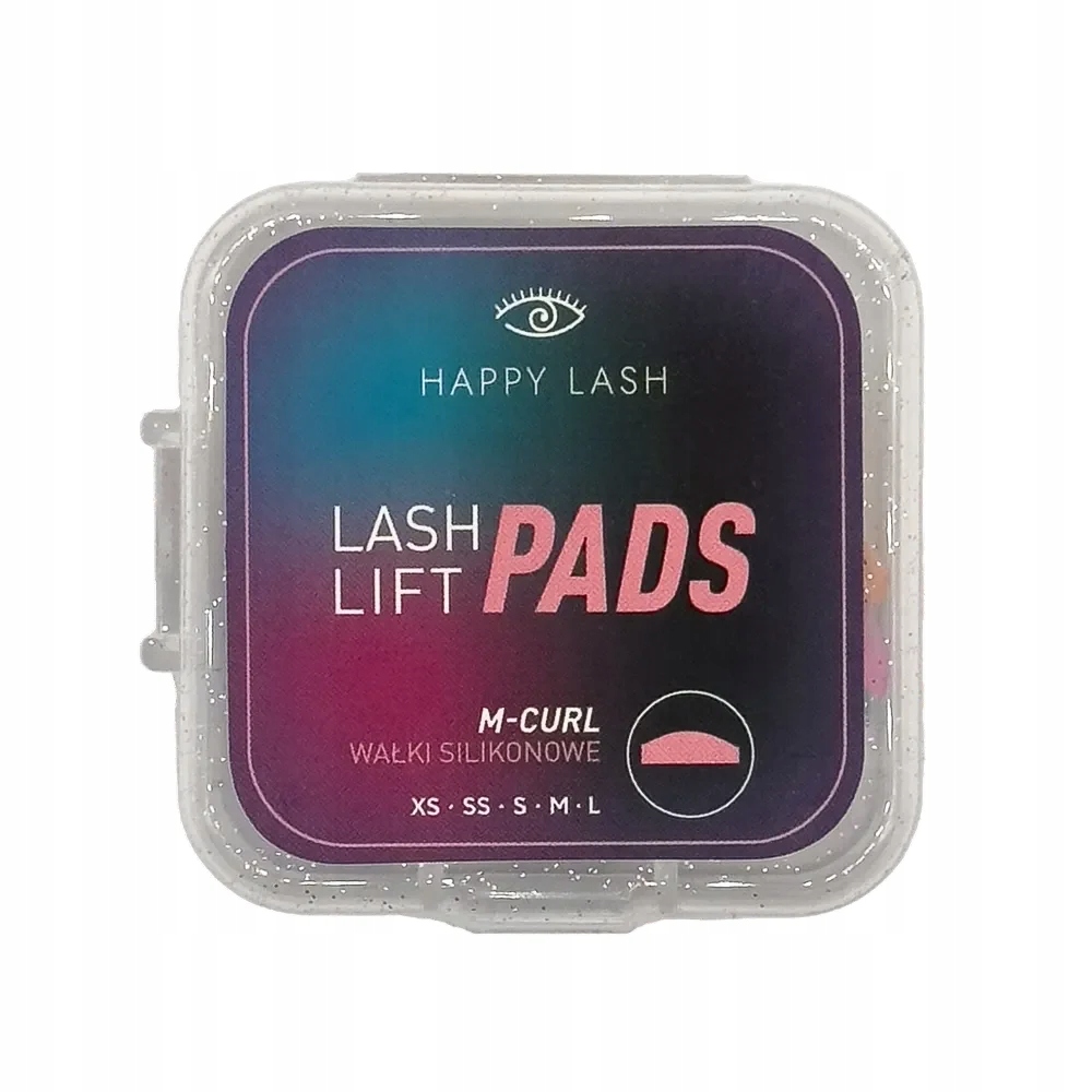 Happy Lash M Curl Zestaw Wałeczków do Laminacji Rzęs (5 rozmiarów)