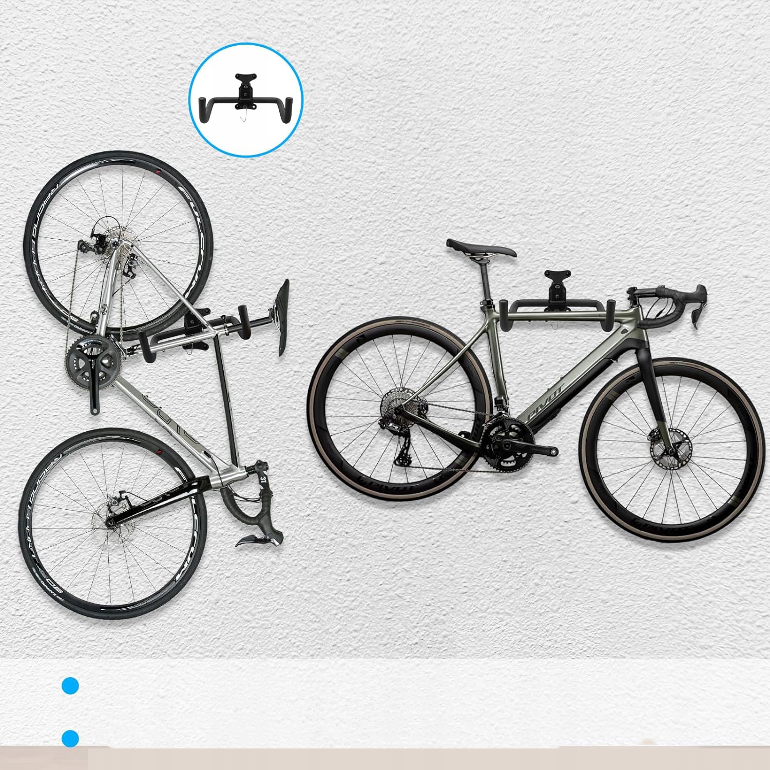 Uchwyt Ścienny do Roweru, Stojak na Rowery na Ścienny, Hak Rowerowy Ścienny Rodzaj ścienny