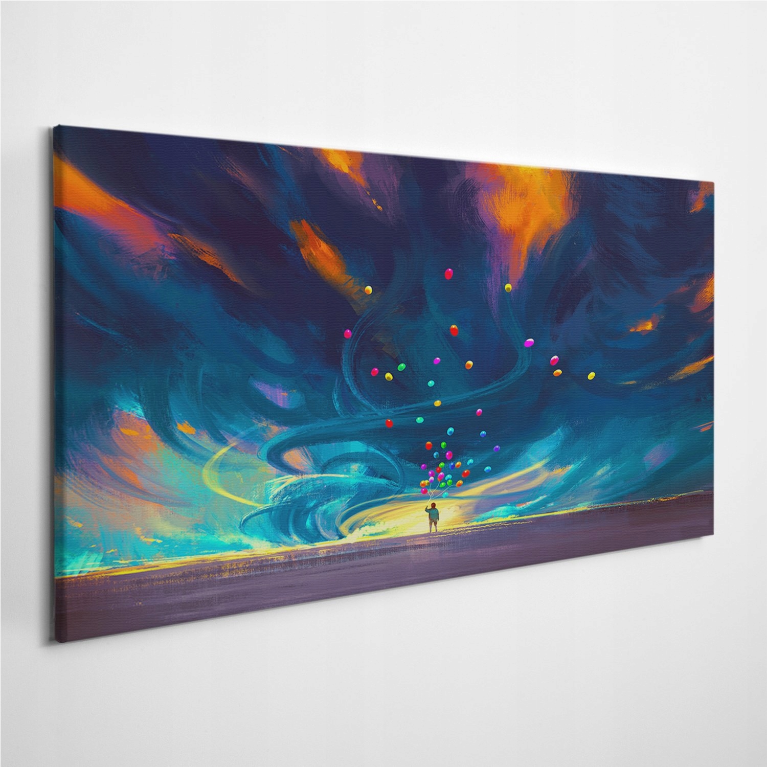 

Obrazy na płótnie Dziecko Balony Fantasy 120x60 cm