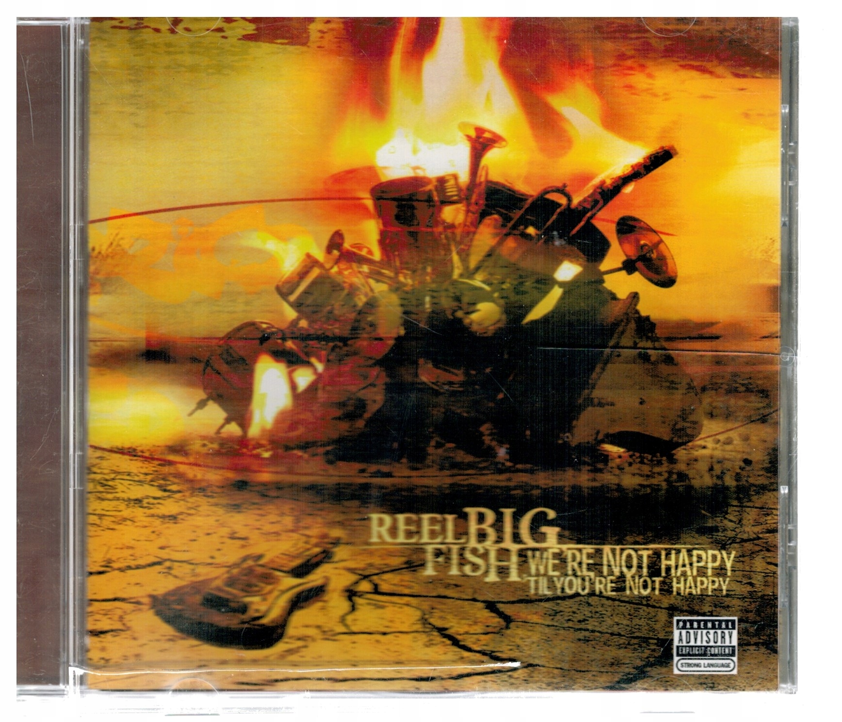 REEL BIG FISH WE'RE NOT HAPPY 'TIL CD 2005 US 14562420999 - Sklepy, Opinie,  Ceny w