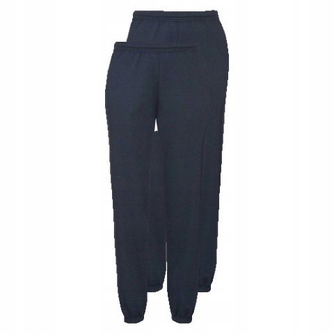 2x Pánské teplákové soupravy Fruit Of The Loom , tmavě modré, velikost L