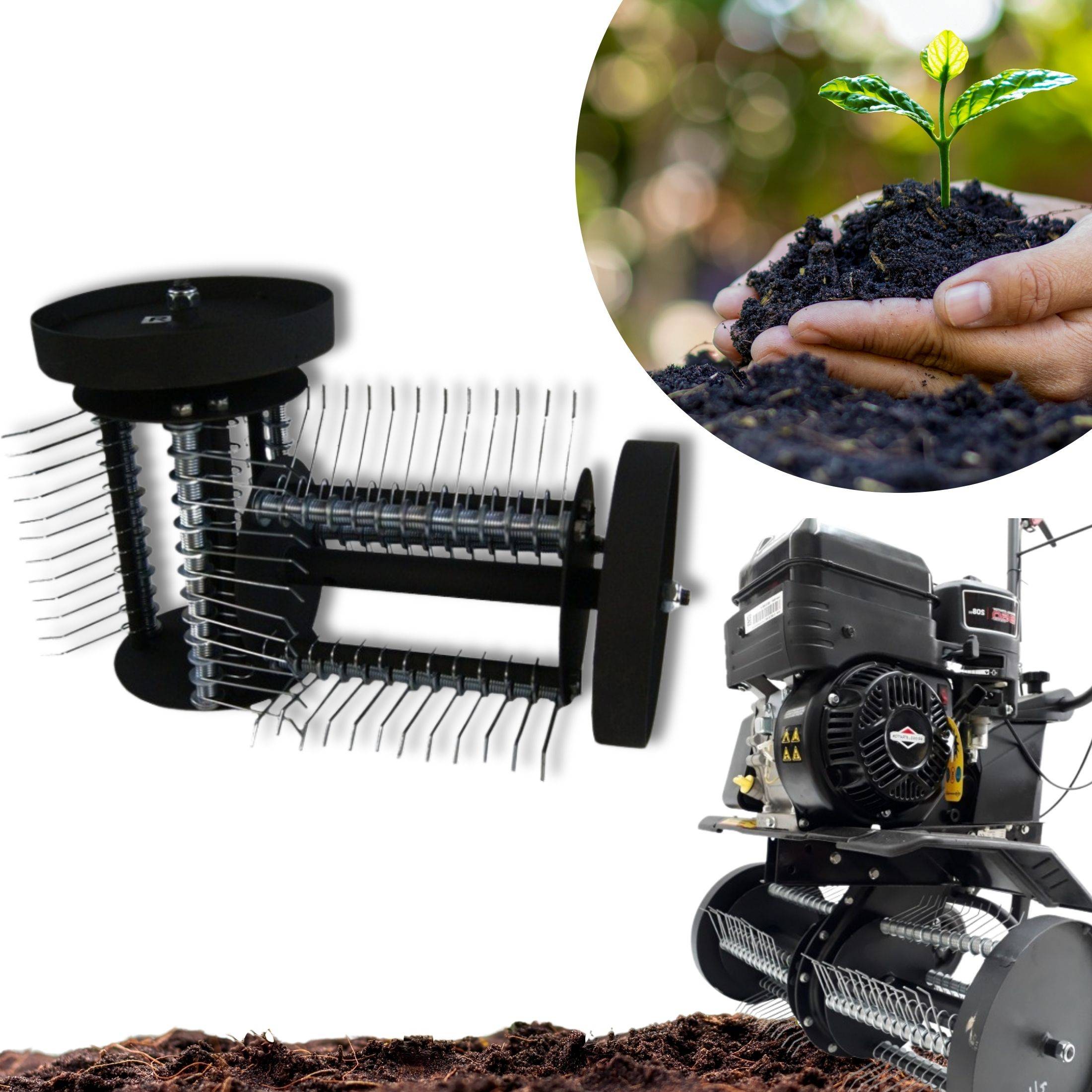 Aerator Do Glebogryzarki Spulchniania Napowietrzania Gleby Ziemi Globstal