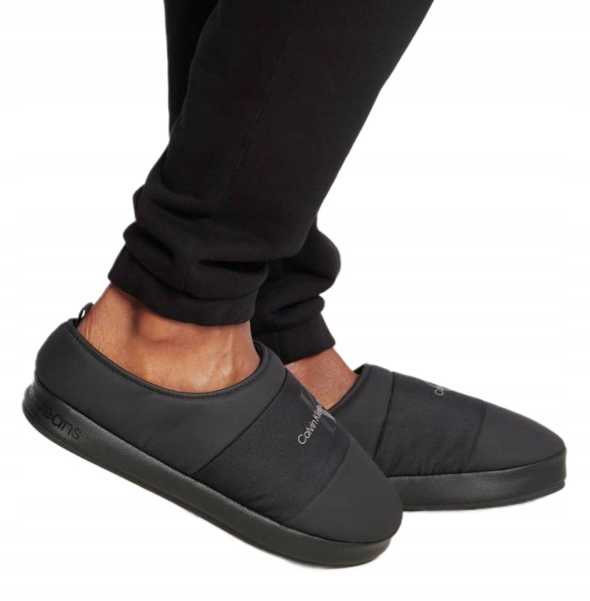 Nové Nazouváky Papuče Calvin Klein Černé Unisex Dárek Krabice vel. 40