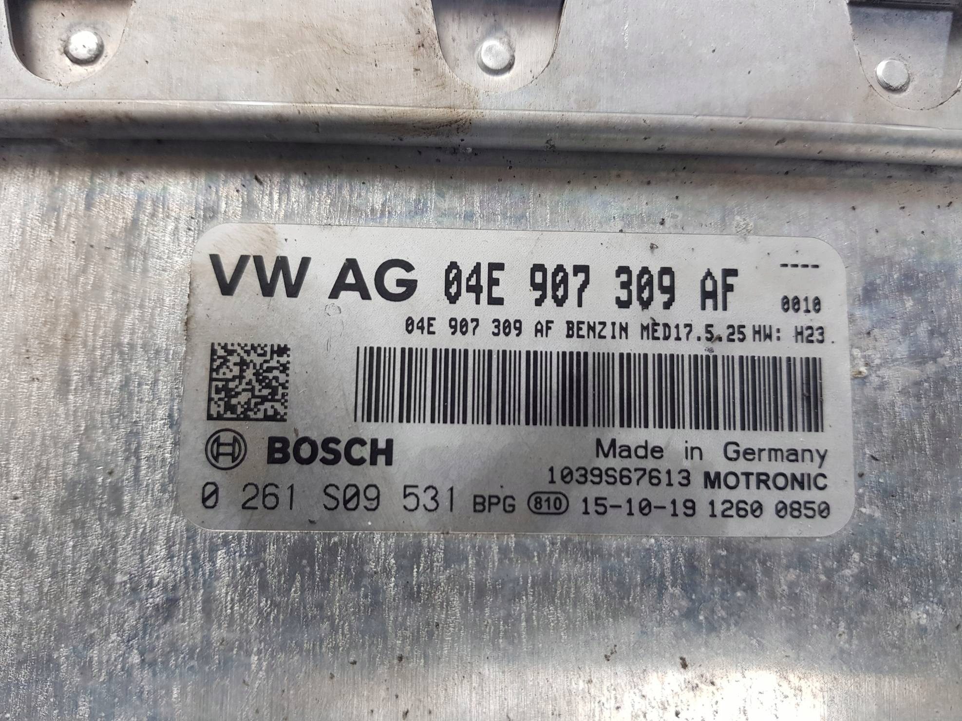 computer 04E907309AF SKODA FABIA III