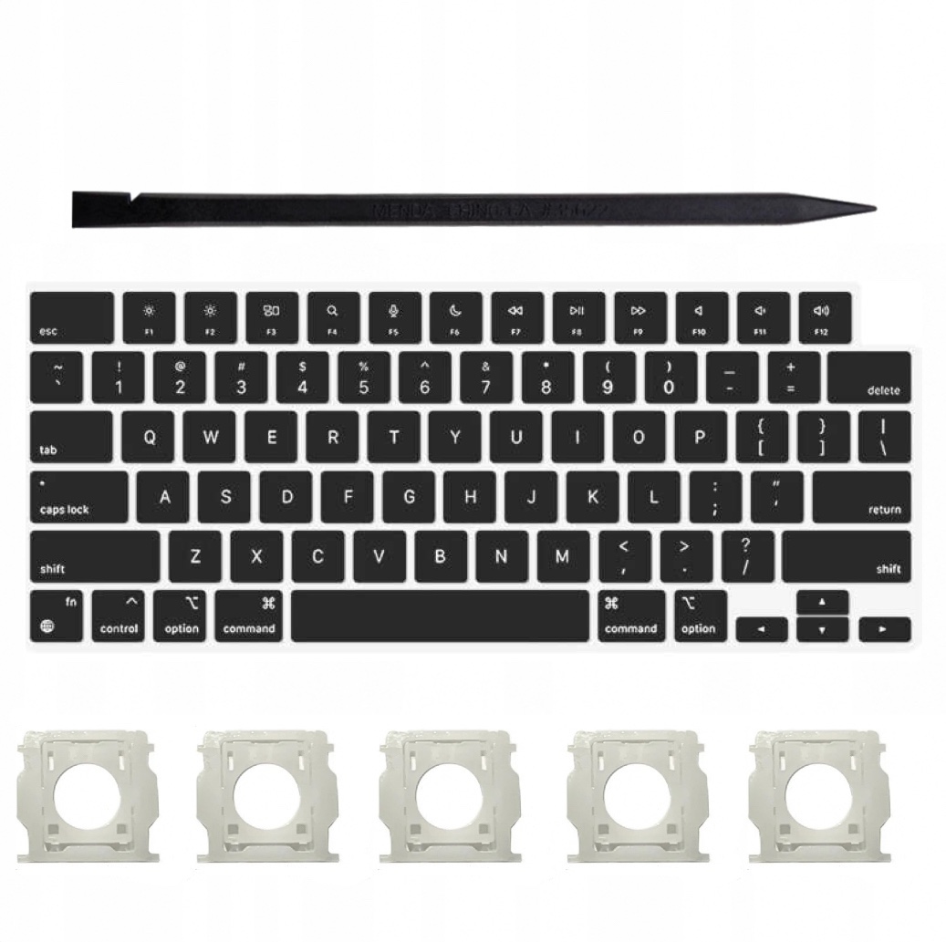 Przcysiki Klawisze Us do MacBook Air Pro A2681/A3113/2485/2442 Black