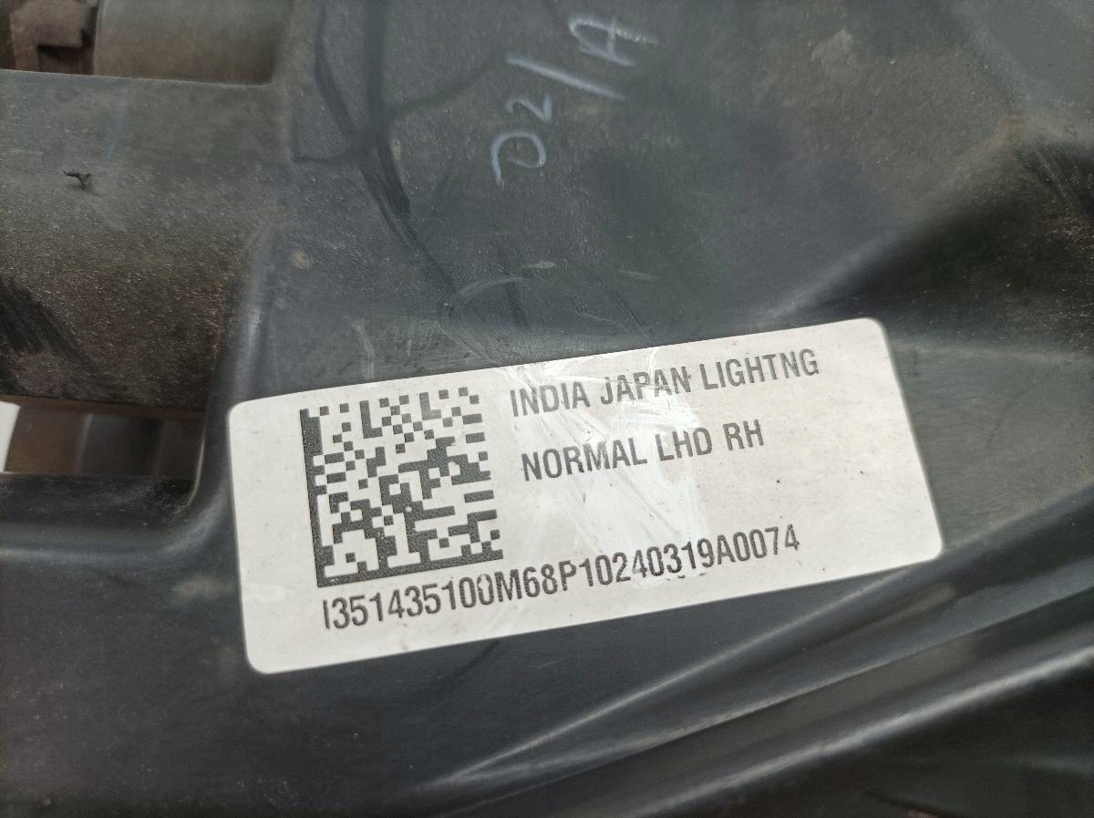 light front right EUROPA Suzuki Baleno II (2015-2022)