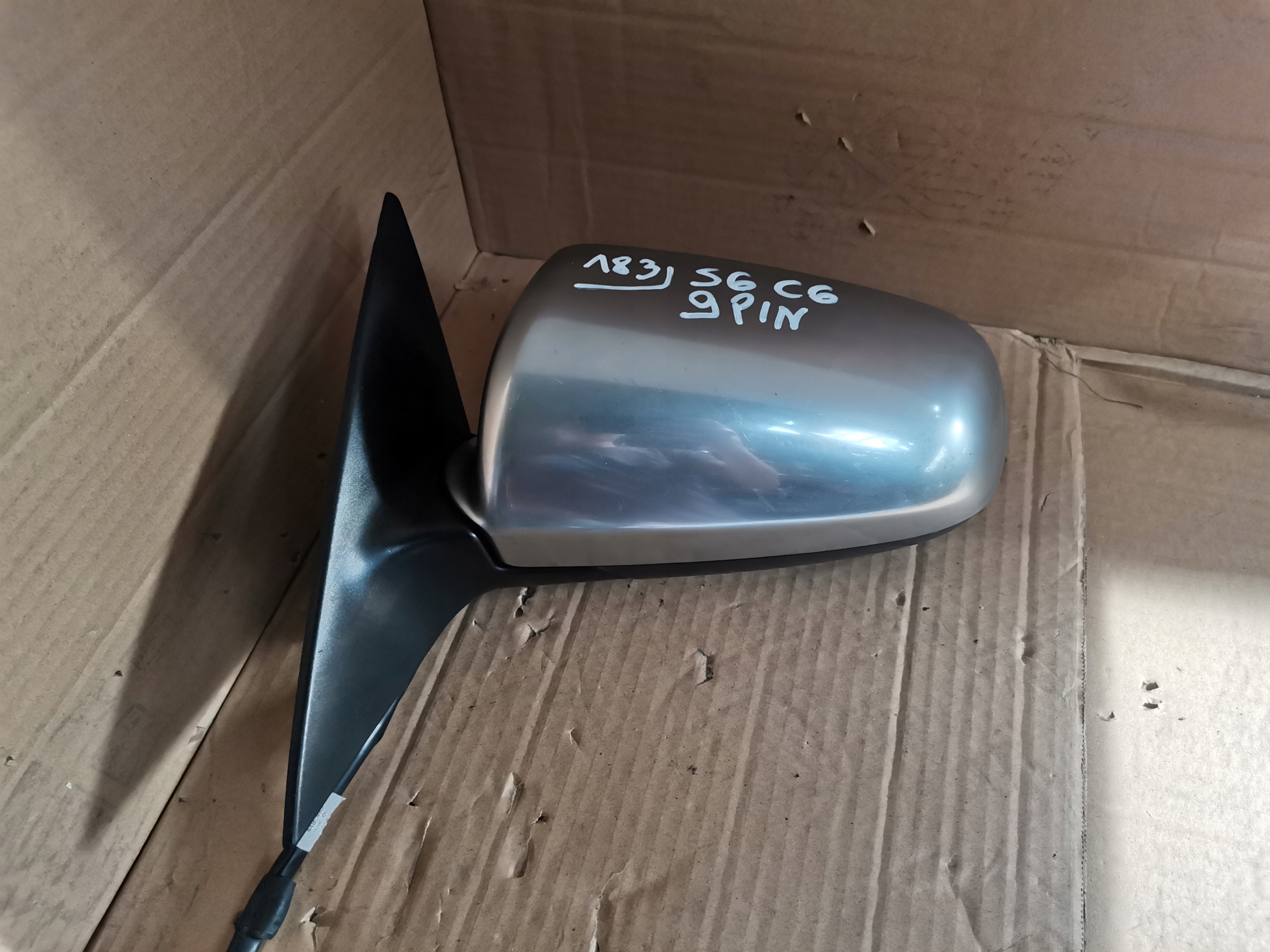 Lusterko lewe 9PIN chrom Audi RS6 S6 A6 C6 nr 183