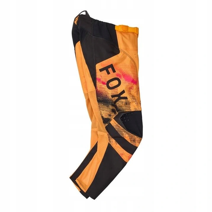 Detské nohavice Fox Junior 180 Kairos Tangerine čierne žlté Darčeky