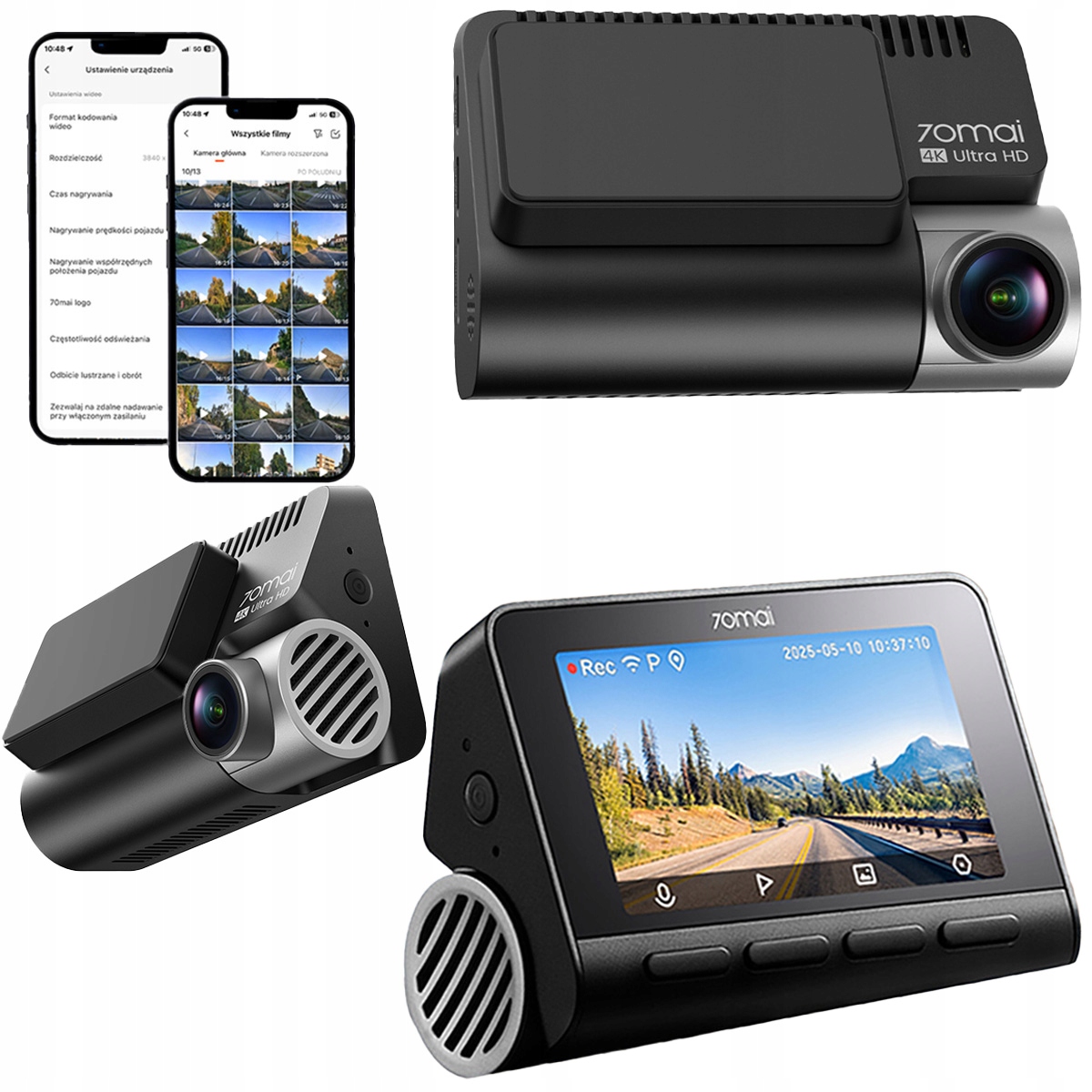 70mai 4K A810s Dash Cam A810s