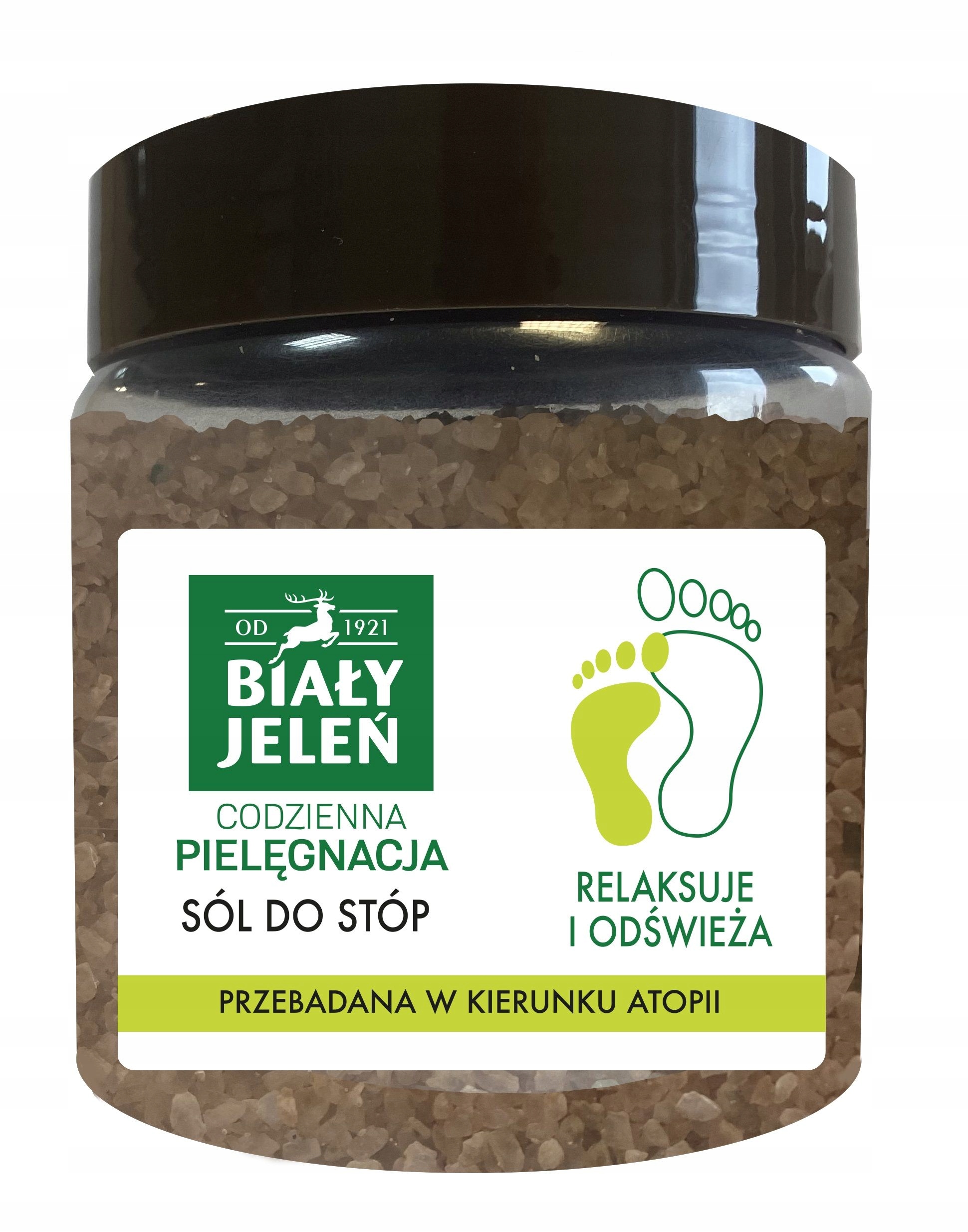 

Biały Jeleń sól do stóp 500g