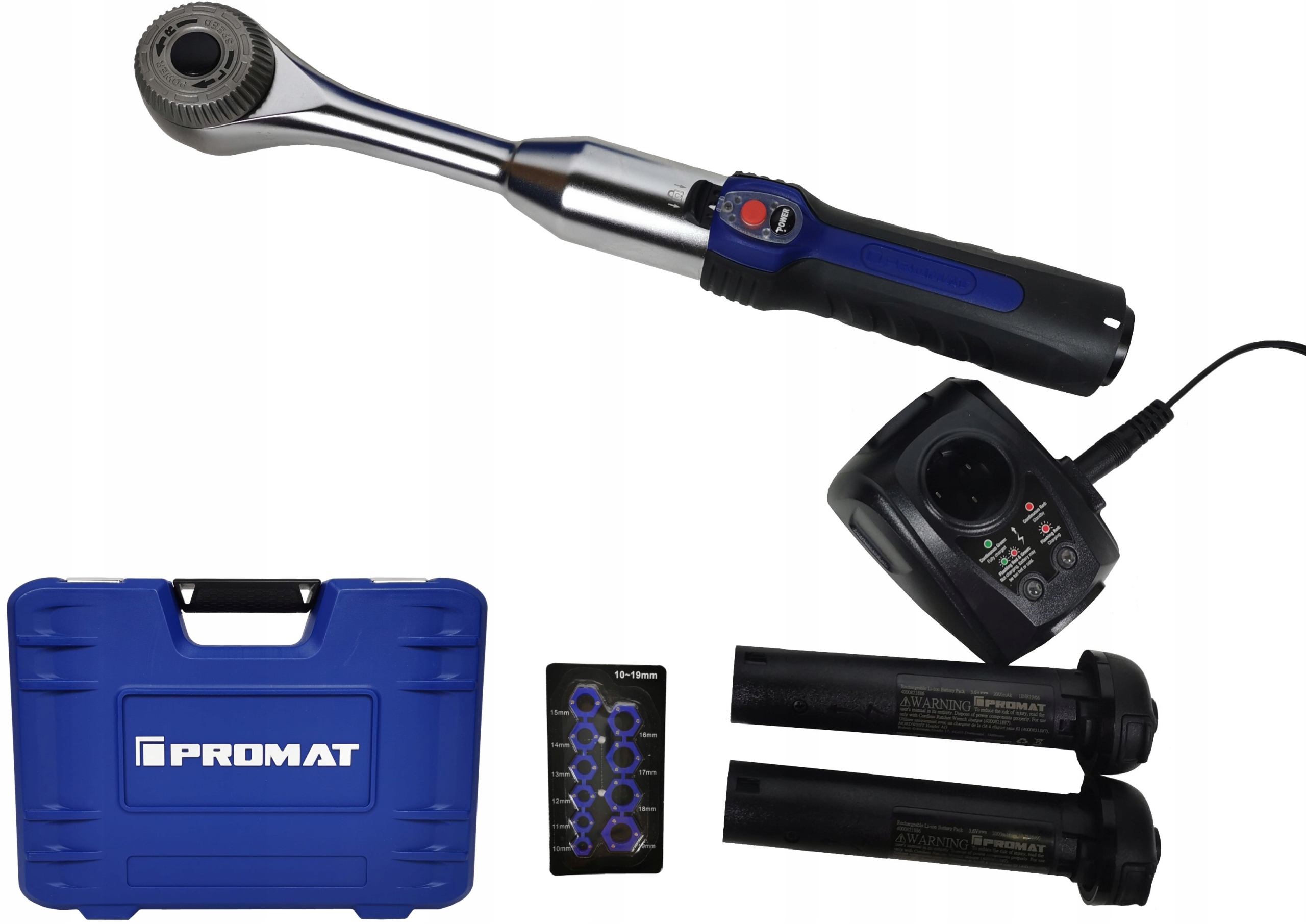 Promat акумуляторна Гібридна тріскачка 1/2 60z