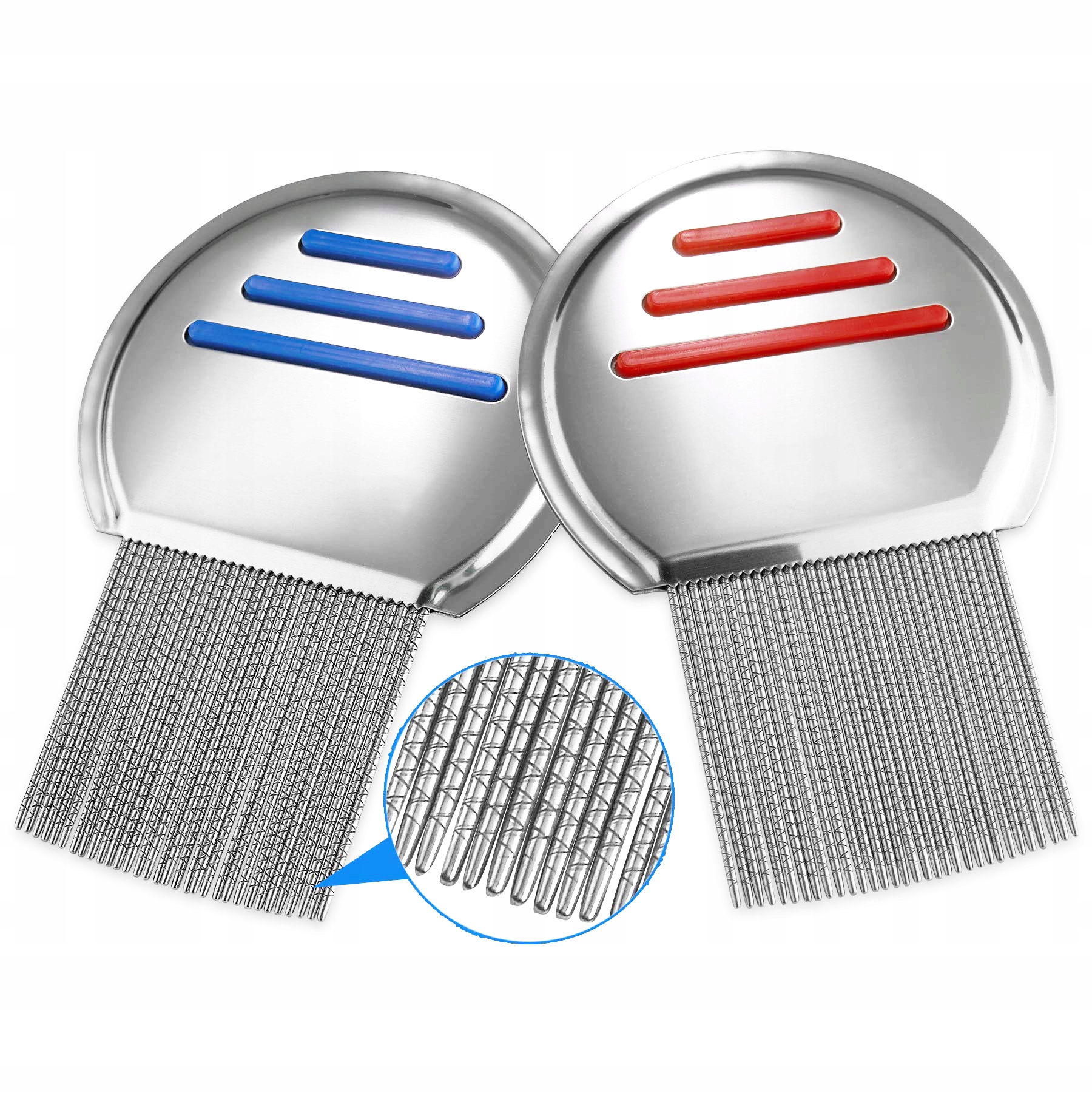 2x Grzebień Na Wszy Kleszcze I Gnidy Gęsty Skuteczny