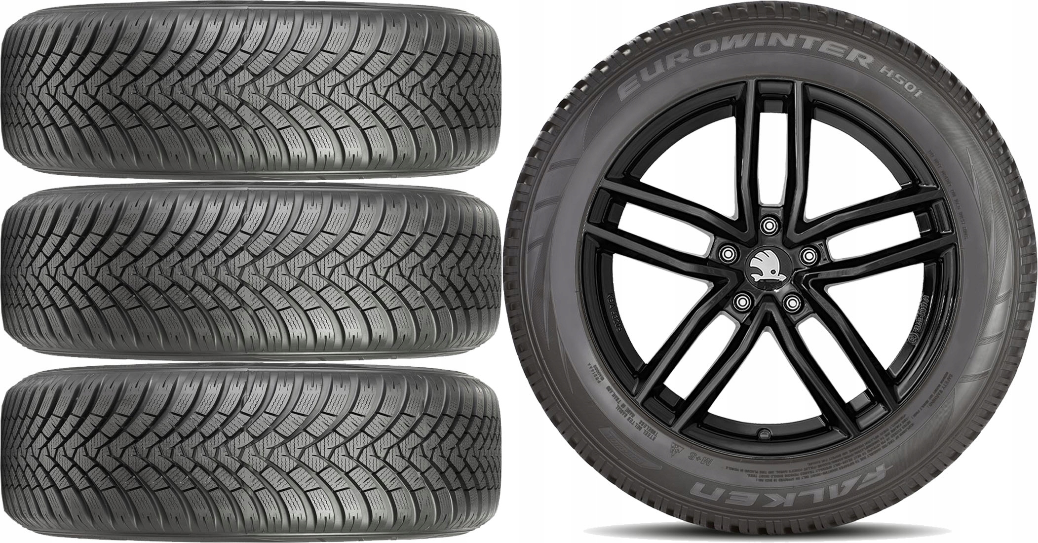 НОВЫЕ КОЛЕСА ЗИМА SKODA Octavia 2 II Фолькен 2255r17