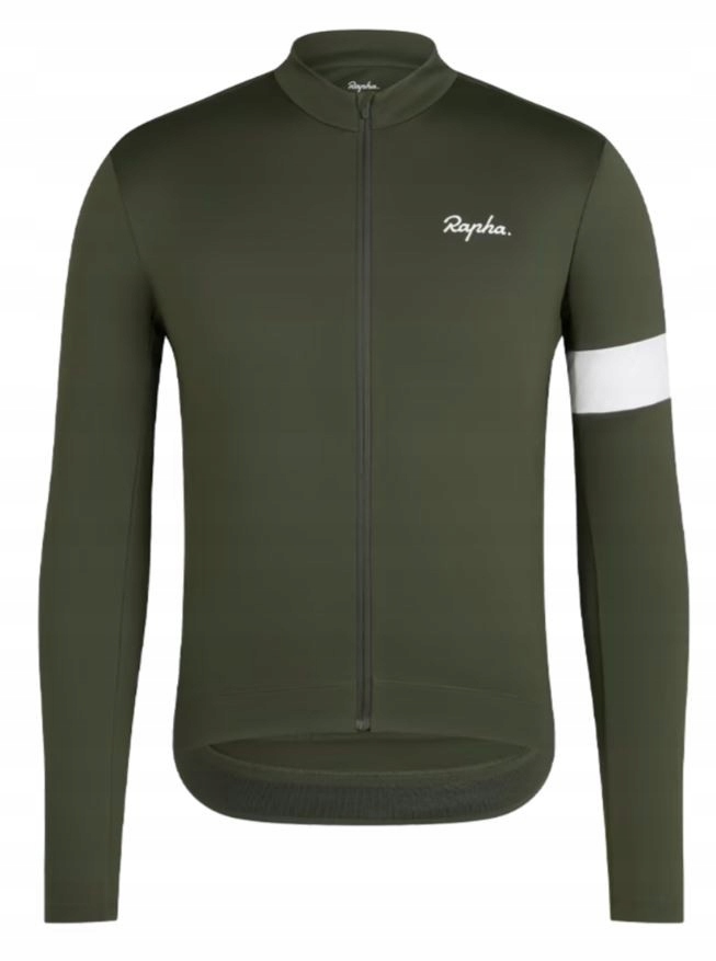 Bluza Rapha Core Thermal Dark Green/White S