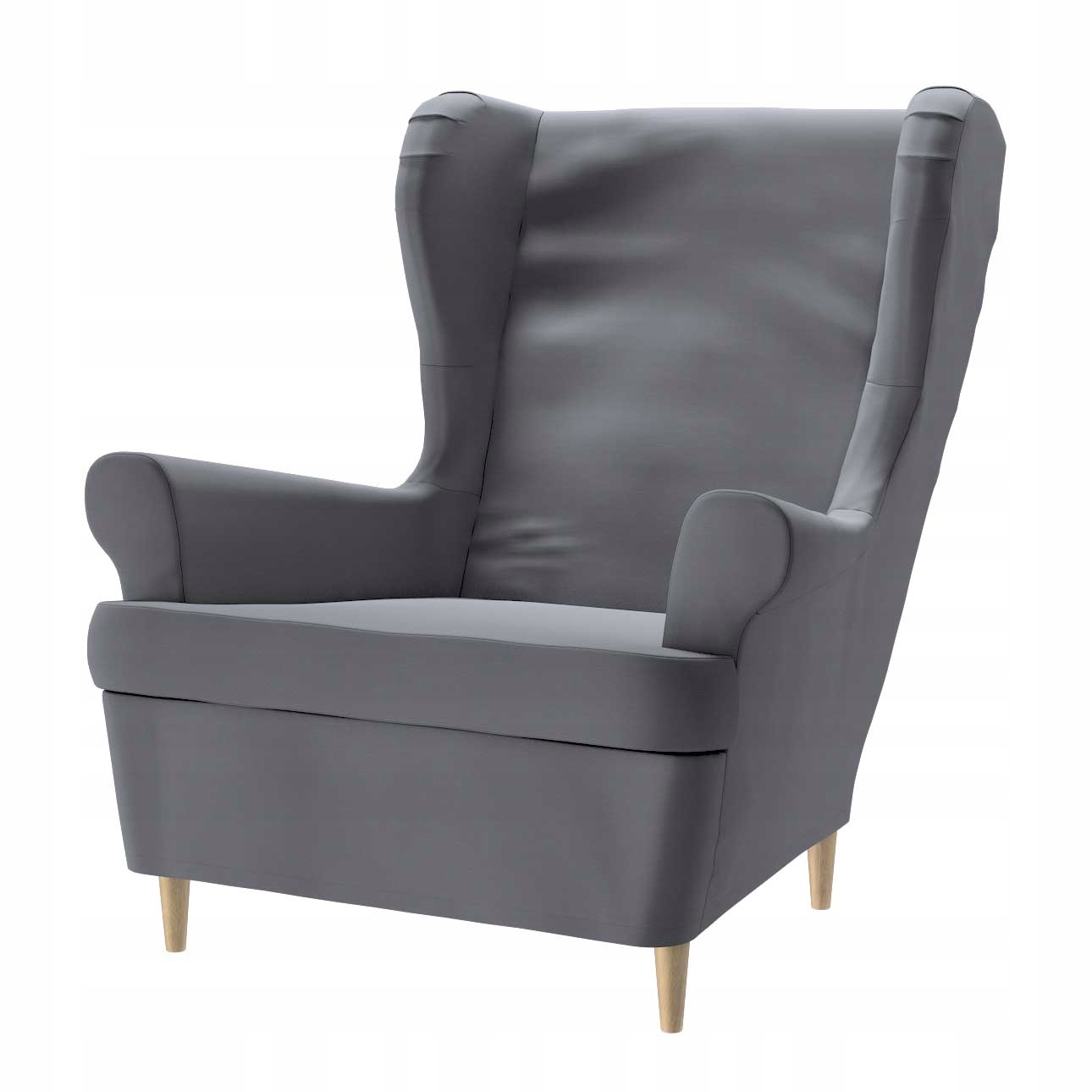 Dekoria potah na křeslo Strandmon Ikea šedý