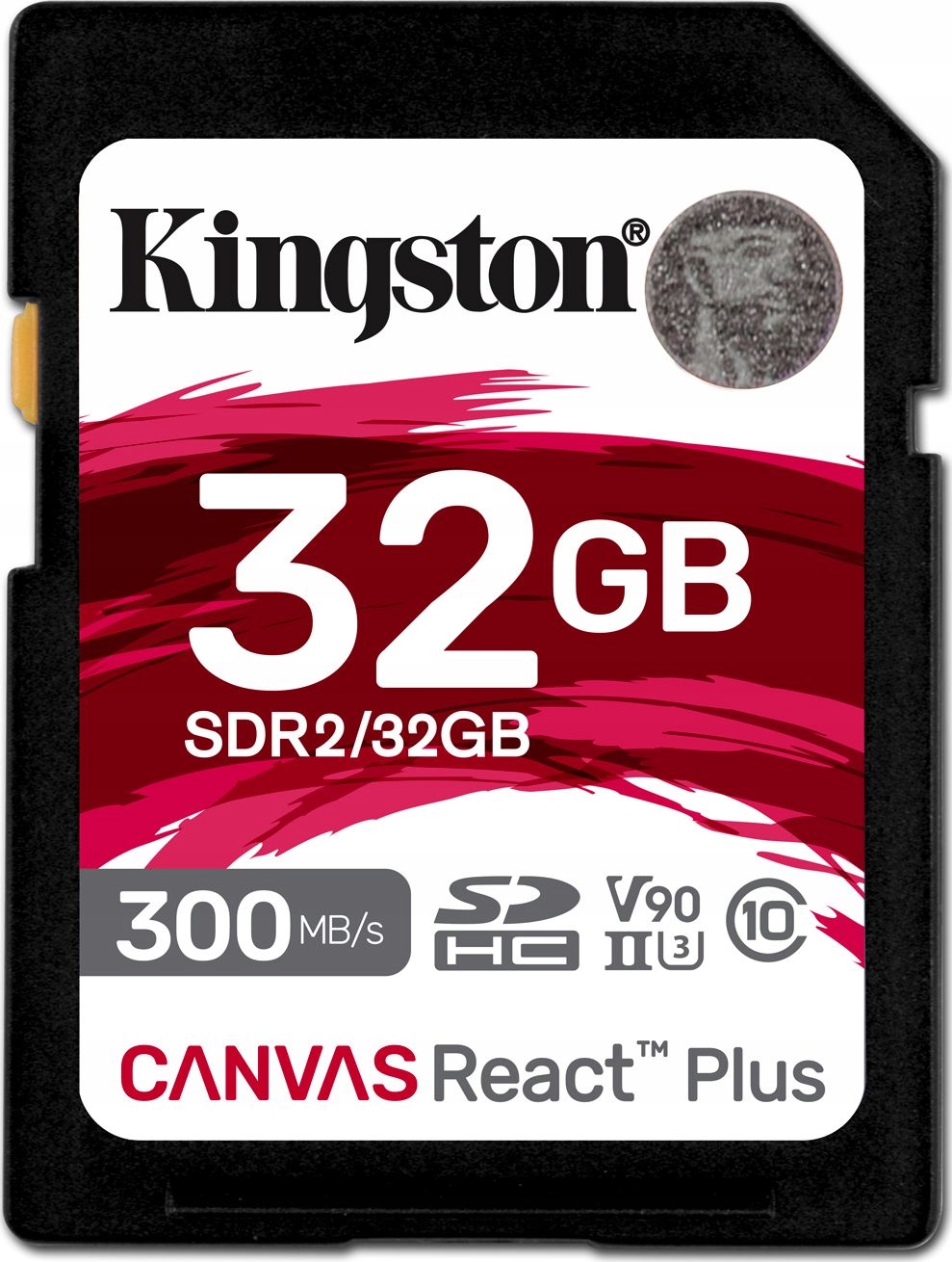 Karta Kingston Canvas React Plus SDHC 32 GB Class 10 UHSII/U3 V90