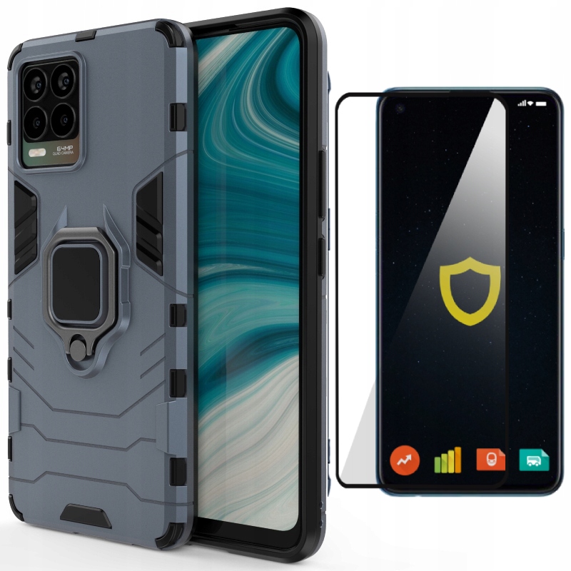 

Etui Pancerne X-ring Do Realme 8 8 Pro Szkło