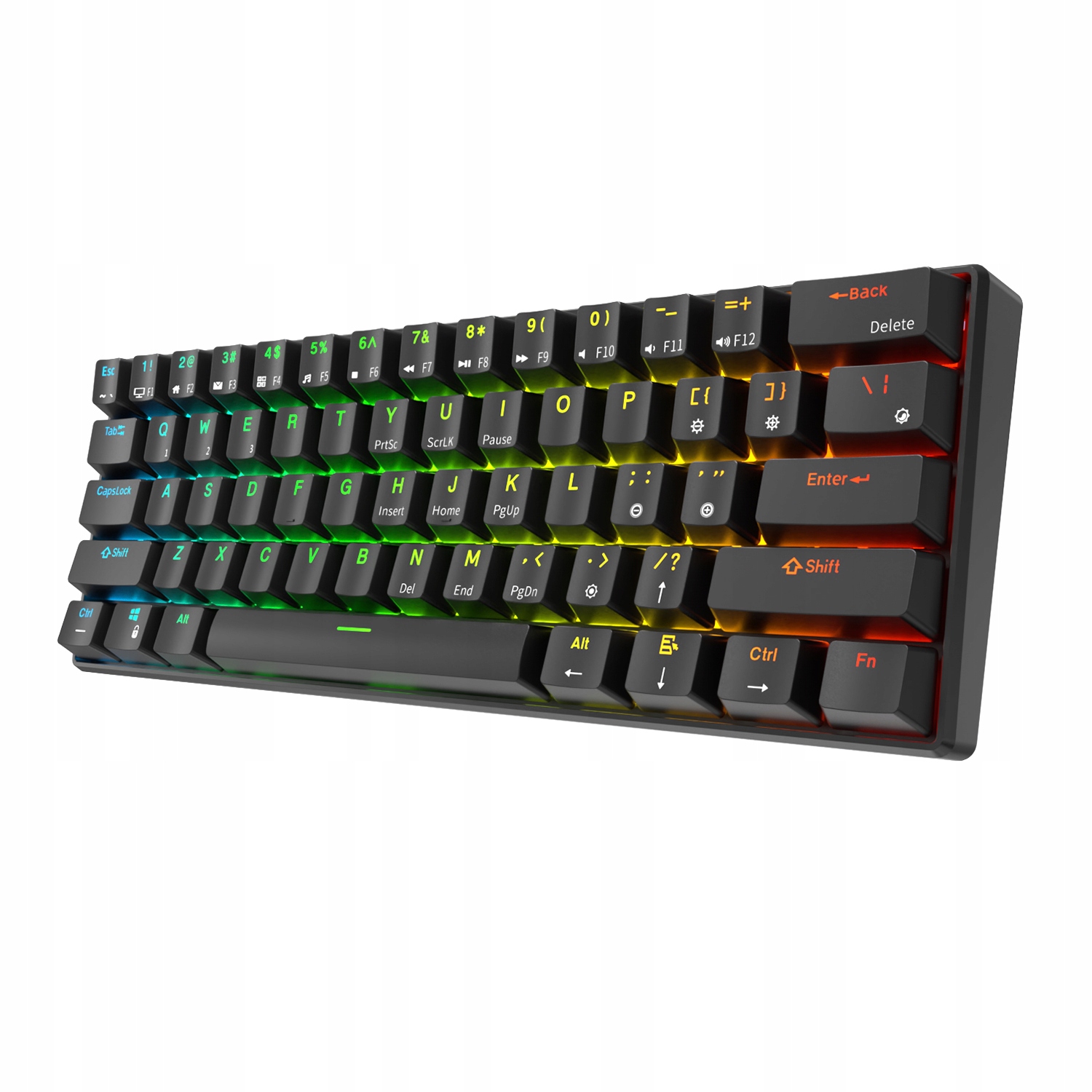 ROYAL KLUDGE RK61 Black Gaming Keyboard Brown switch — 6