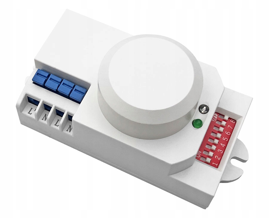 

Czujnik ruchu mikrofalowy montażowy Dip 230V 16m