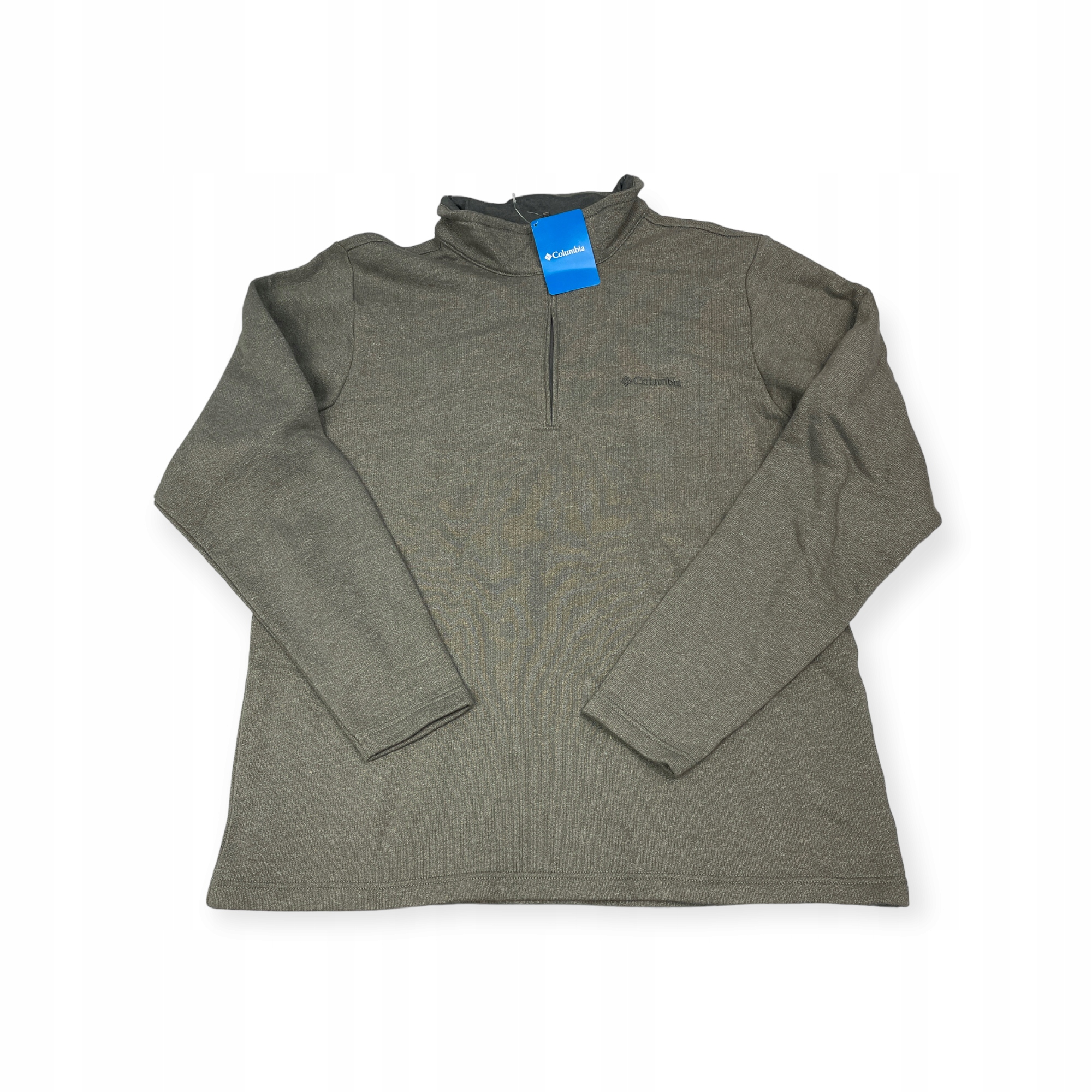 Stahovací šedá pánská mikina s výstřihem do V Columbia XL