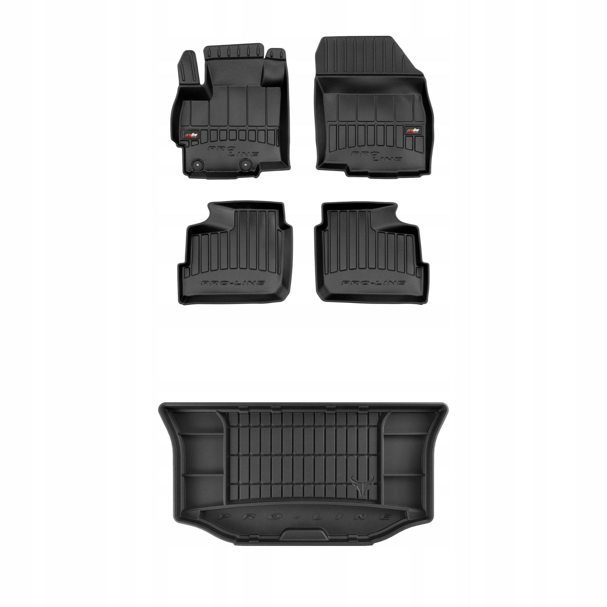 Sada gumových kobercov a rohoží pre Mitsubishi Space Star od roku 2013