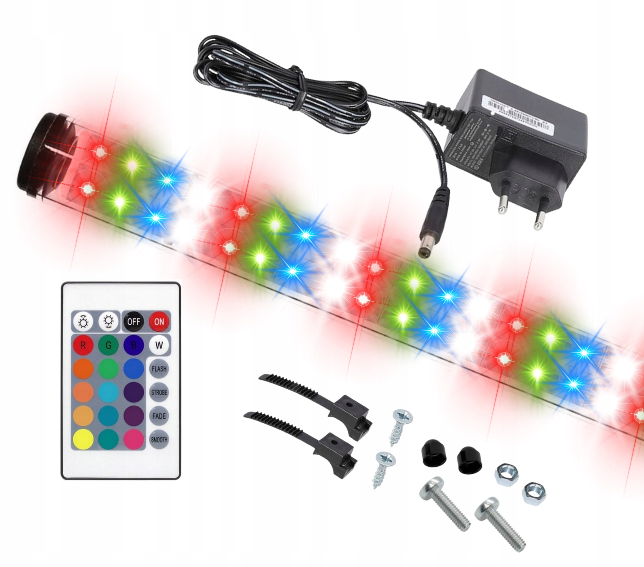 Levně Led Rgb akvárium Aqualed dálkové ovládání 60 cm II