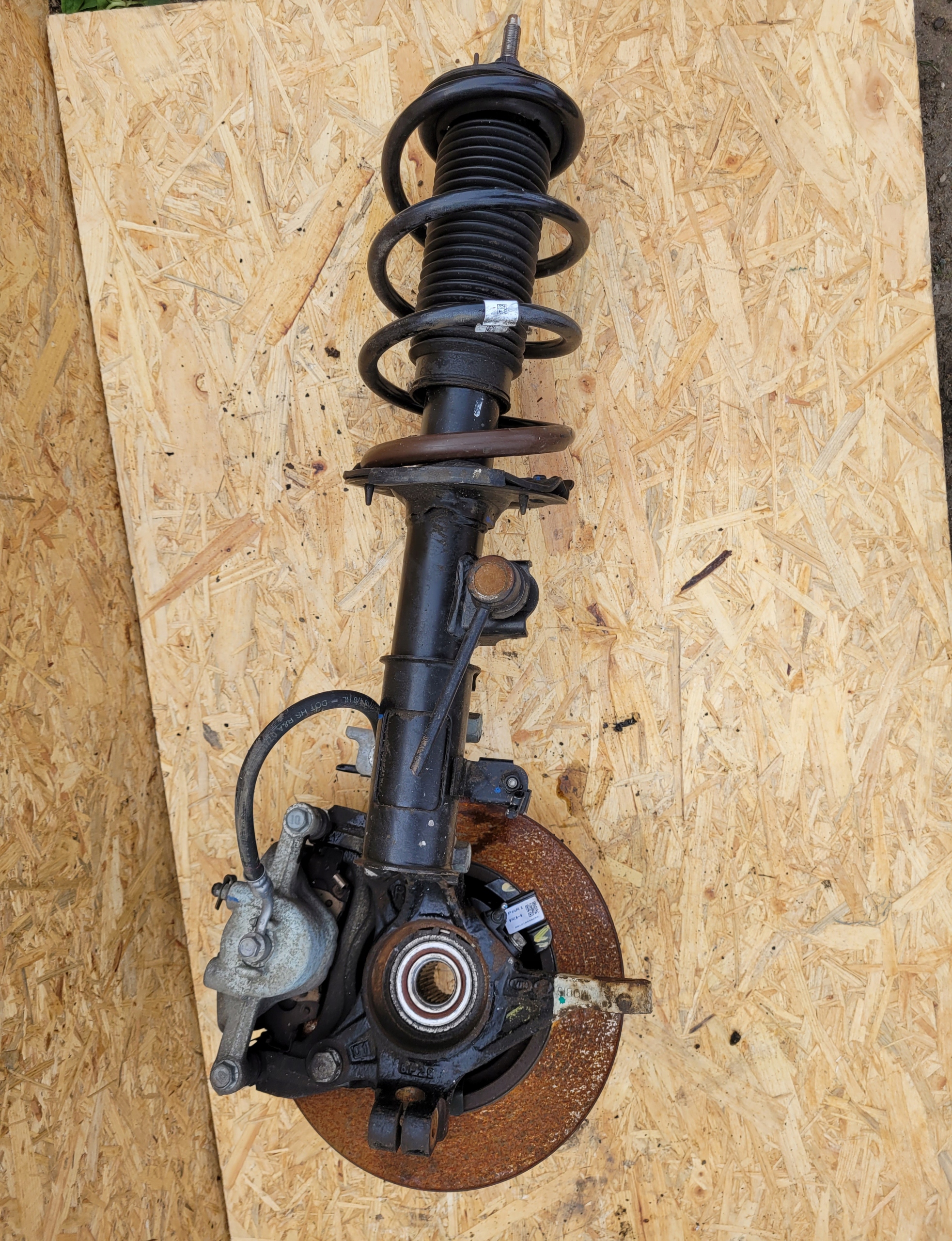 swing right McPherson HYUNDAI I10 II LIFT