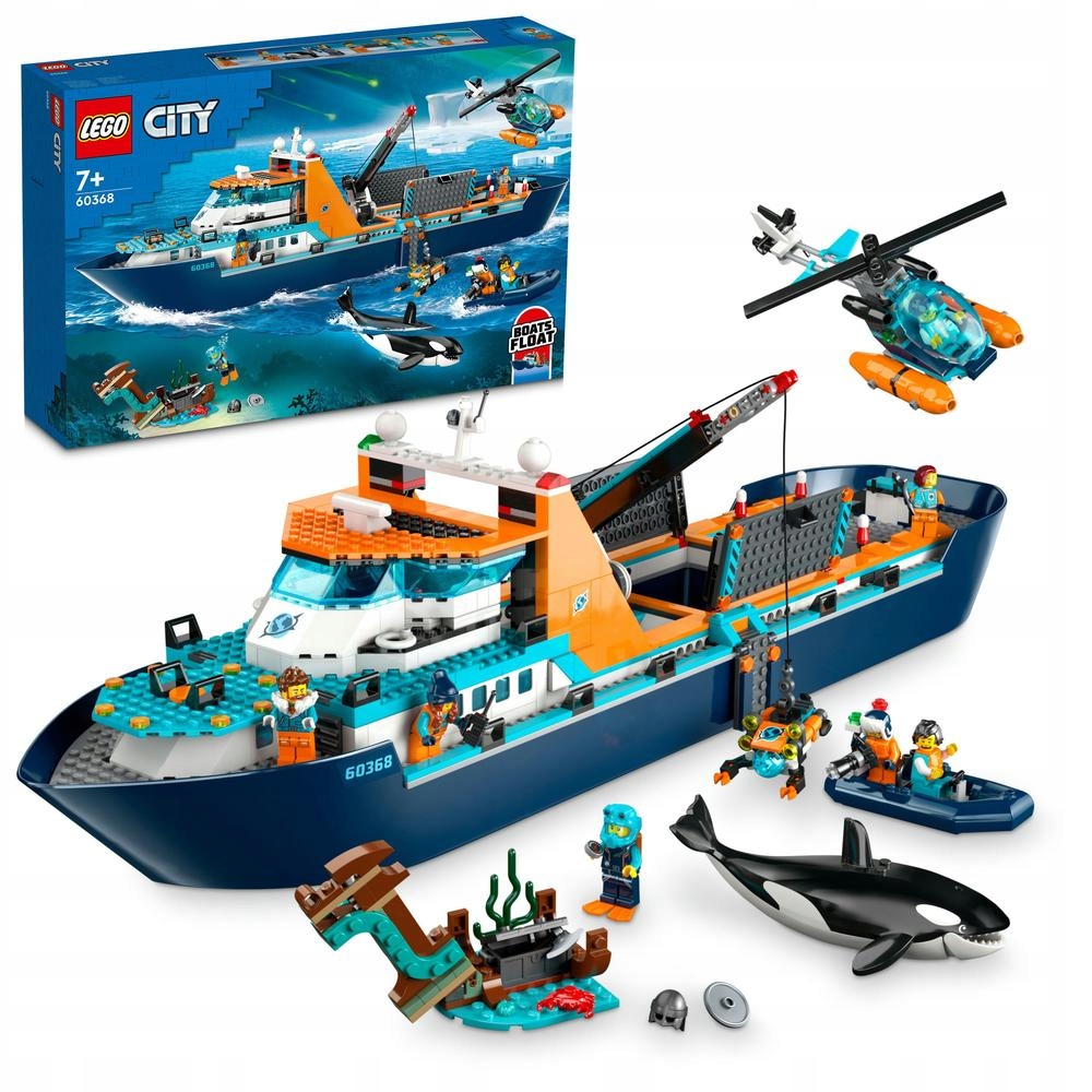Lego City 60368 Arktická průzkumná loď