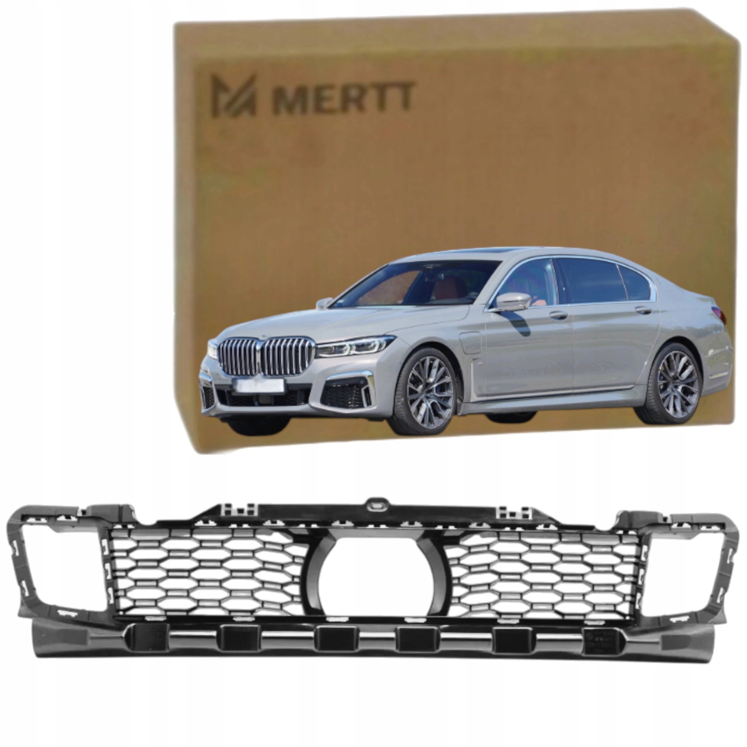 Atrapa Mřížka Předního Nárazníku 8074000 Bmw 7 G11 G12 2019- LCI M Balíček