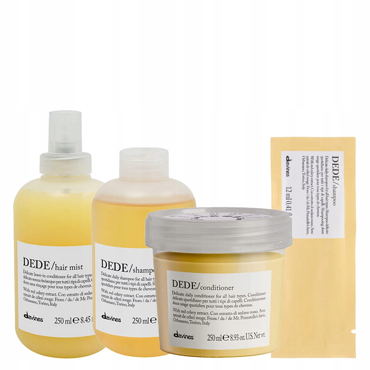 Davines Dede sada pro každodenní péči o vlasy sáček