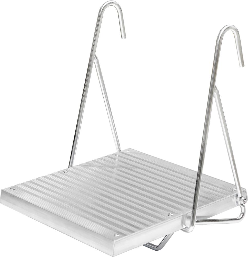 Stupeň rebríka univerzálny skladací 250x260 mm pre priečky 30x30 mm Hymer