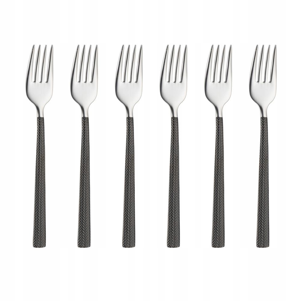 

Komplet 6 widelczyków Hera Black Villa Italia