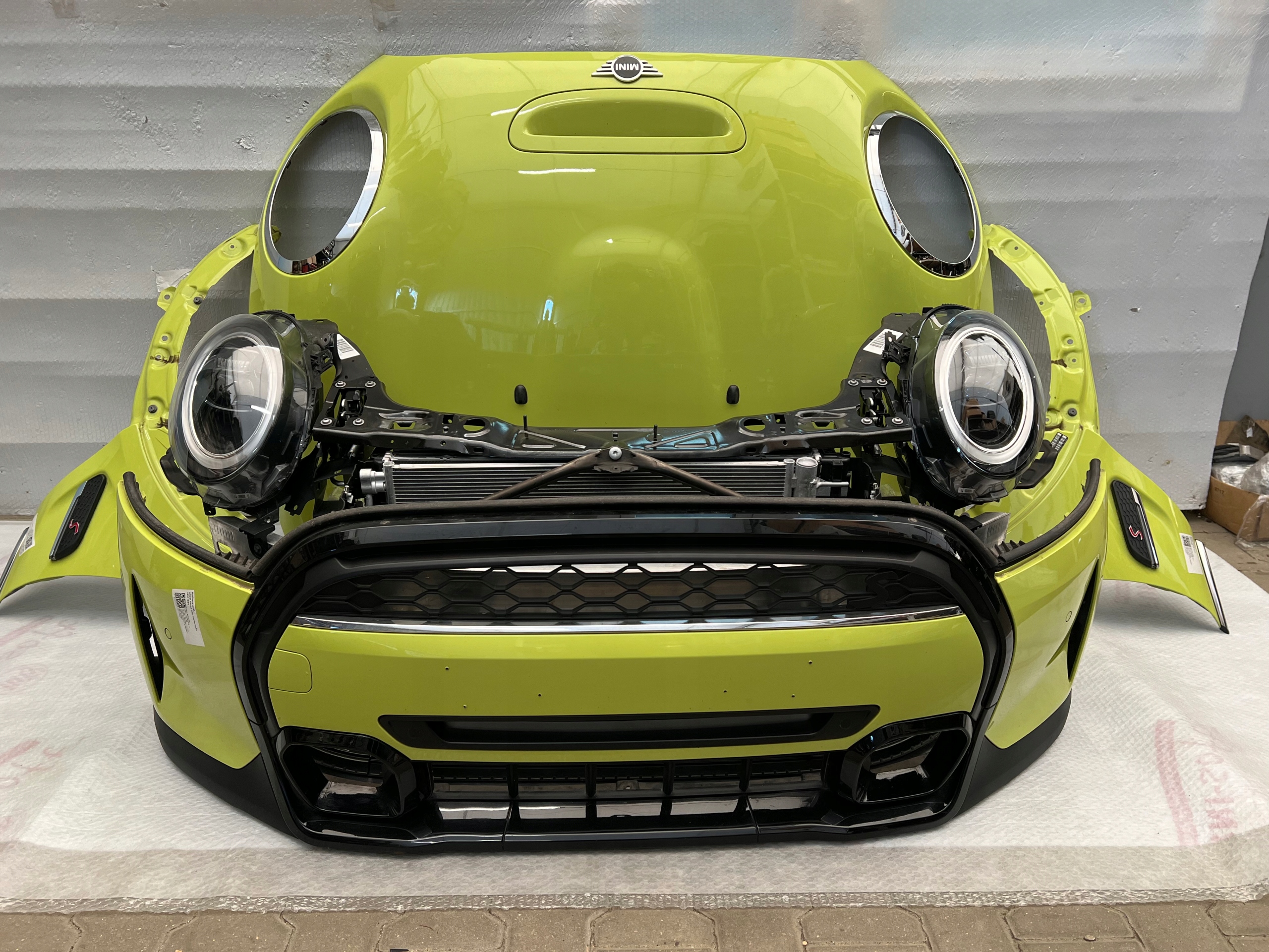 MASKA ZDERZAK PAS LAMPY BŁOTNIK MINI COOPER S F55 F56 F57 C4H LCI LIFT