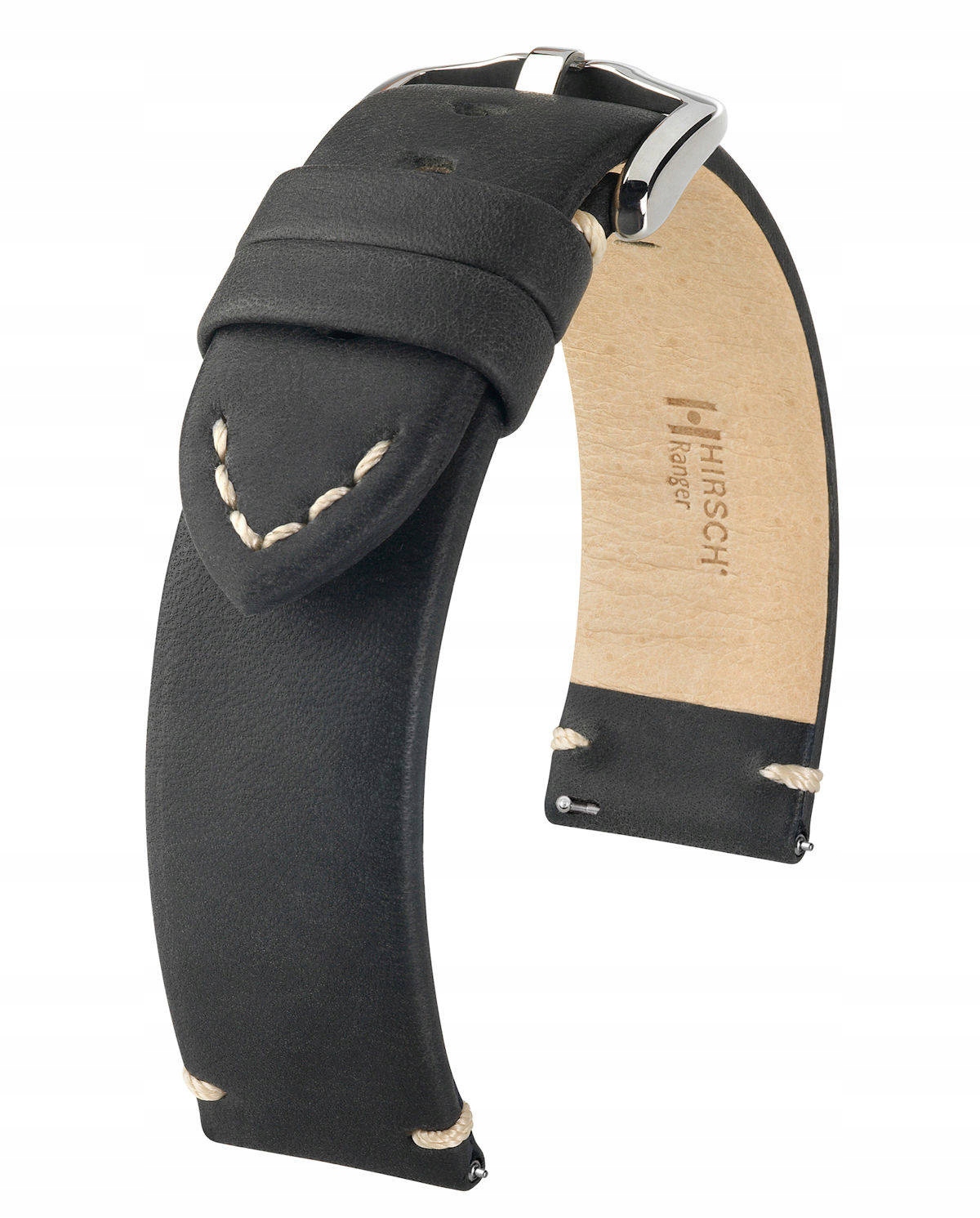 Kožený Pásek Na Hodinky Hirsch Ranger 20 mm