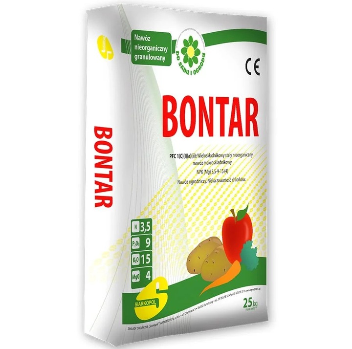

Bontar 25kg granulat warzywa owoce