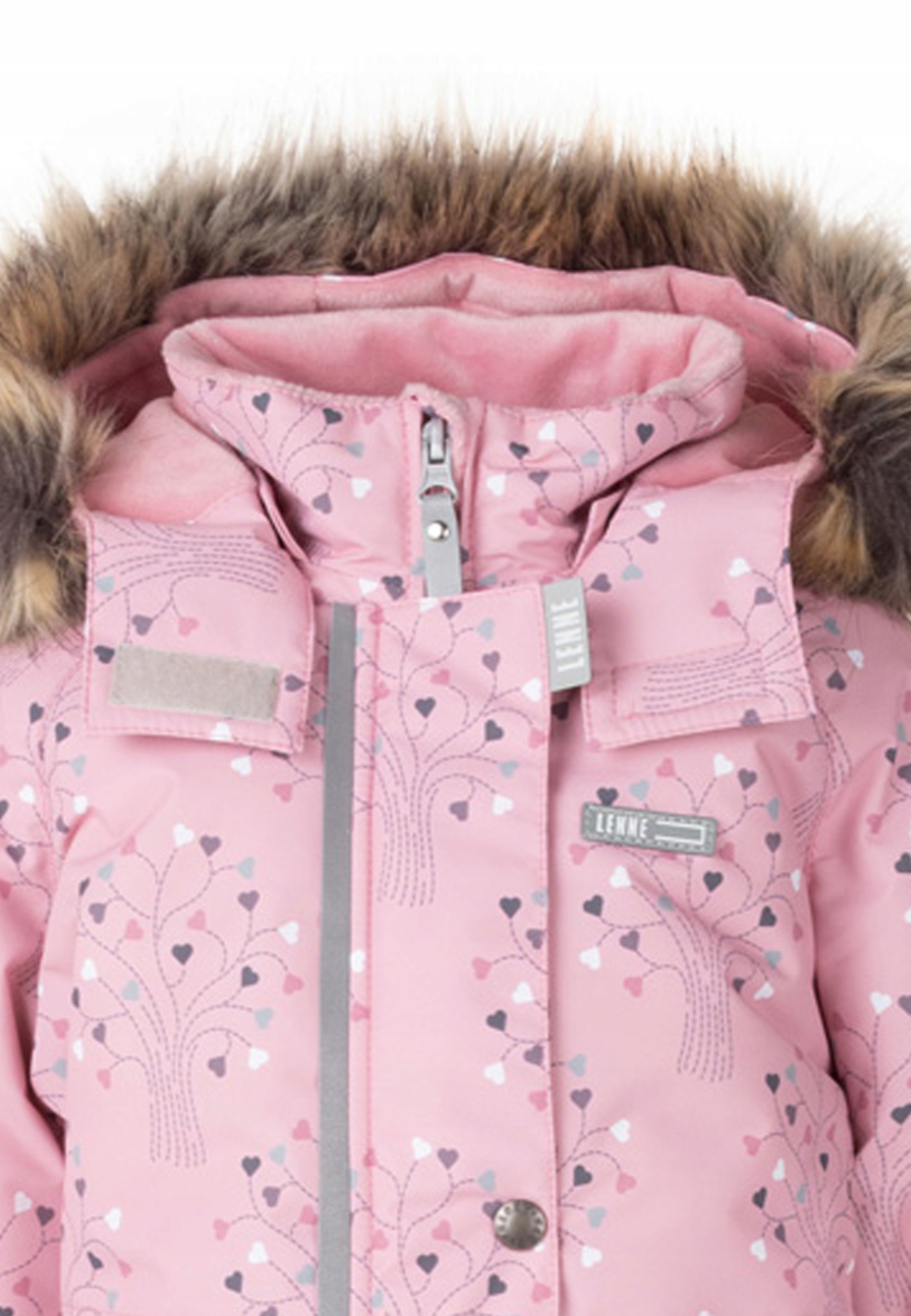 Kombinezon JULIET w kolorze jasnoróżowym z wzorem, r. 104 Marka Inna marka