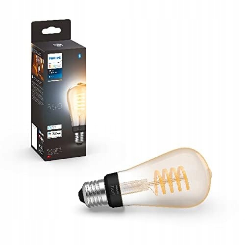 Philips Hue Bílá žárovka Filament ST64 E27 retro žárovka Edisona