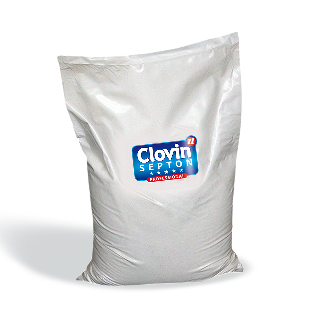 Clovin II Septon 15 kg hipoalergiczny proszek do prania Pierze Dezynfekuje