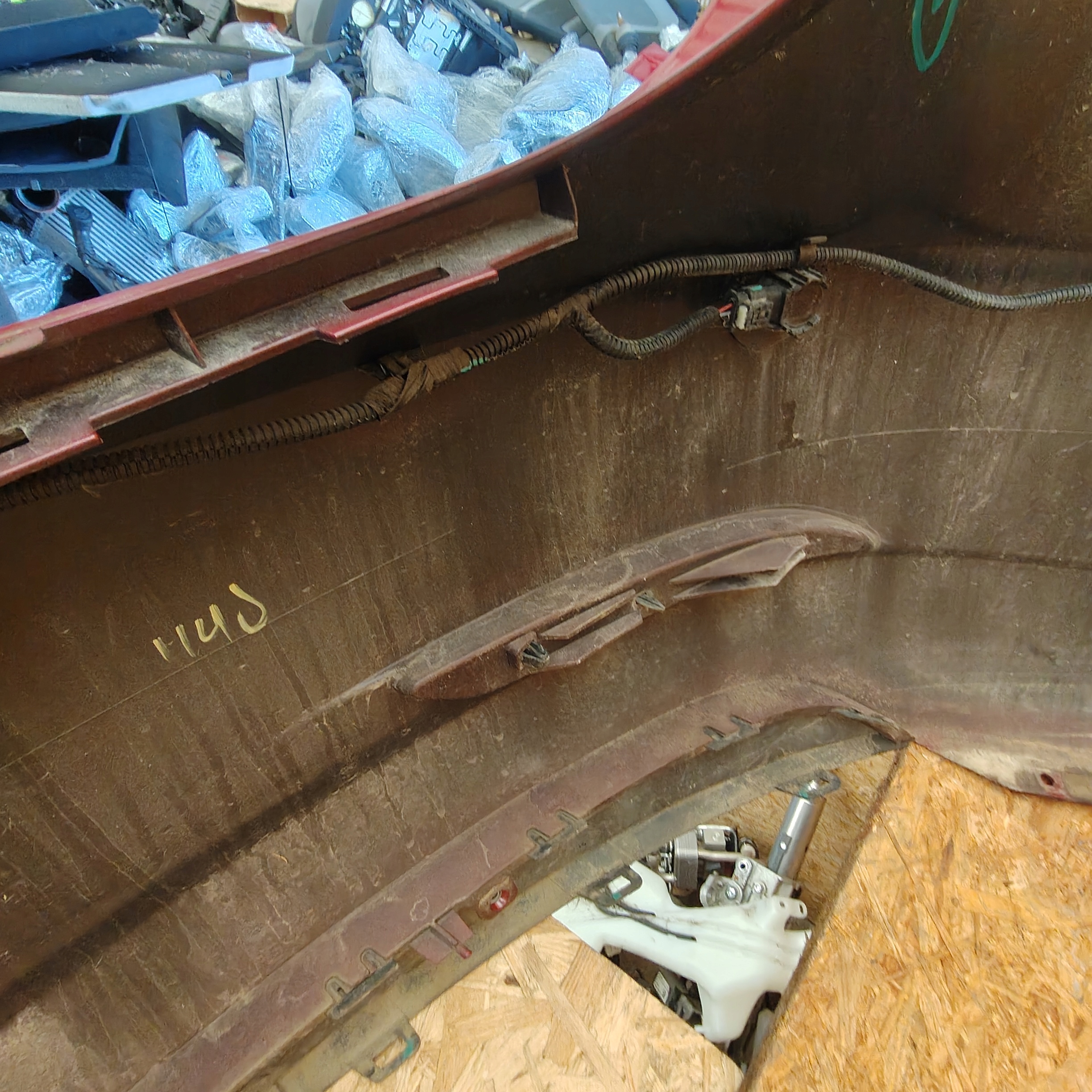 bumper rear rear part TESLA 3 MODEL 3 6XPDC complete
