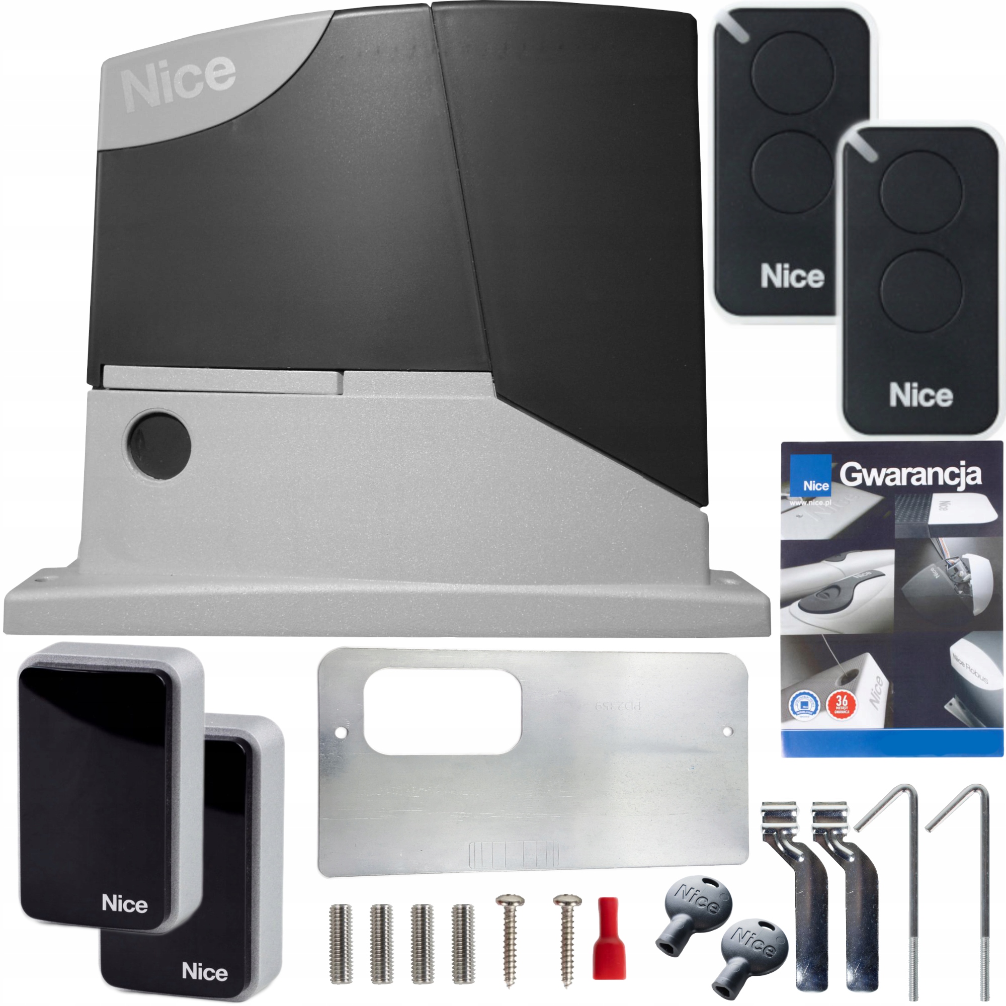 Kompletní Sada Pro Posuvné Brány Nice Road 400