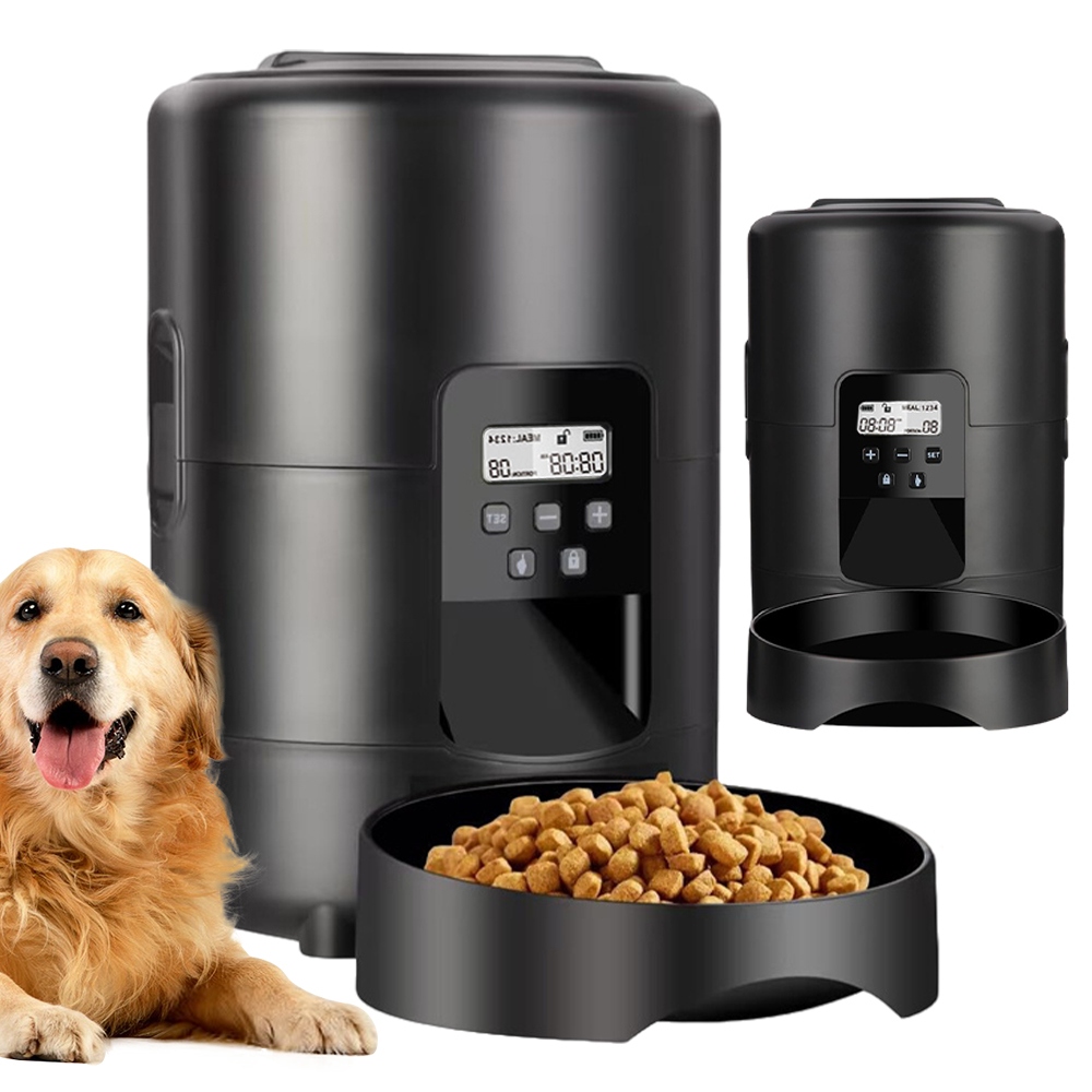 Levně Automatický Dávkovač Krmiva Pro Kočky Množství Přesná Kontrola Trvanlivosti