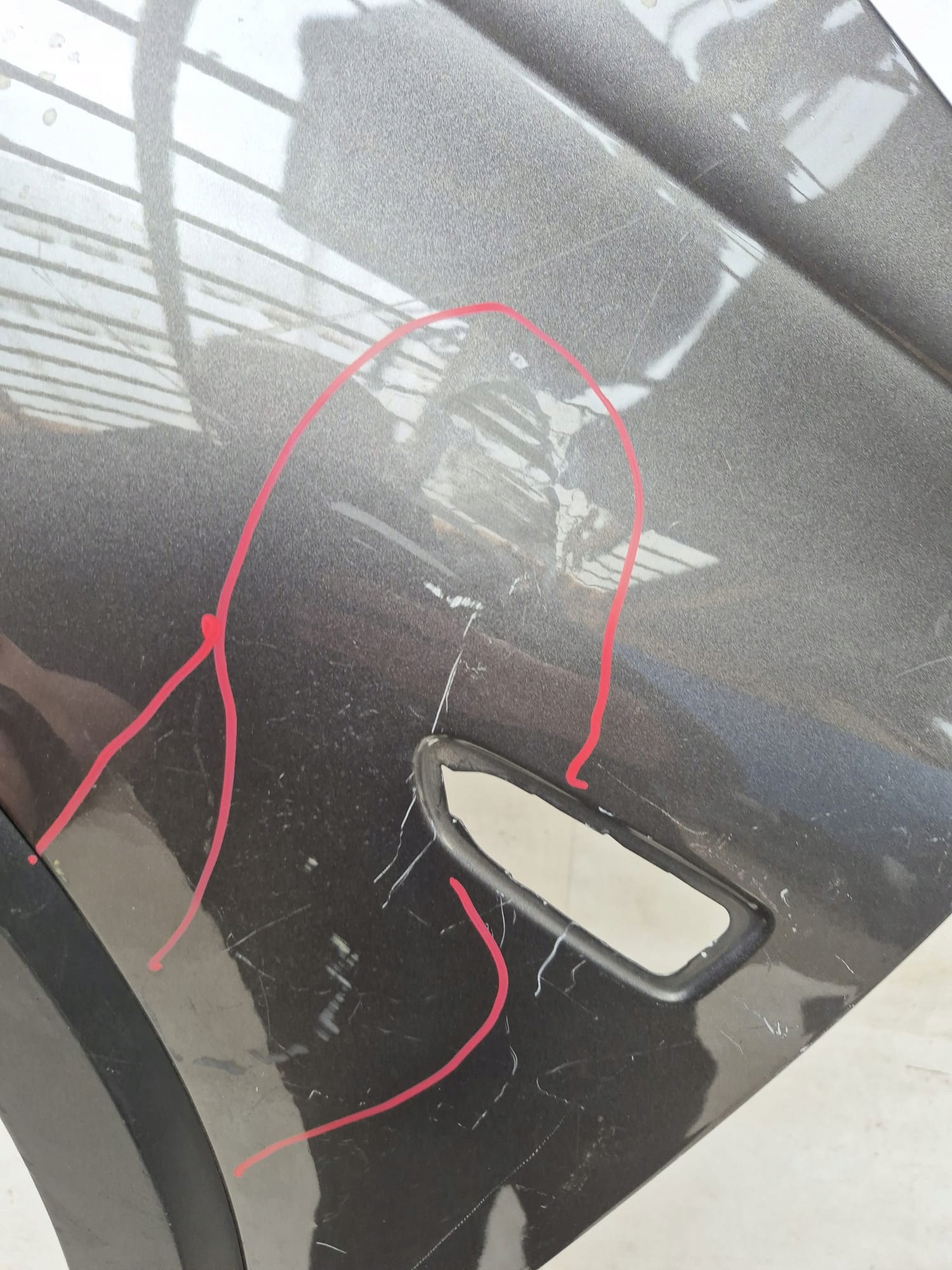 OPEL CROSSLAND X 17- fender left front front moulding for fender