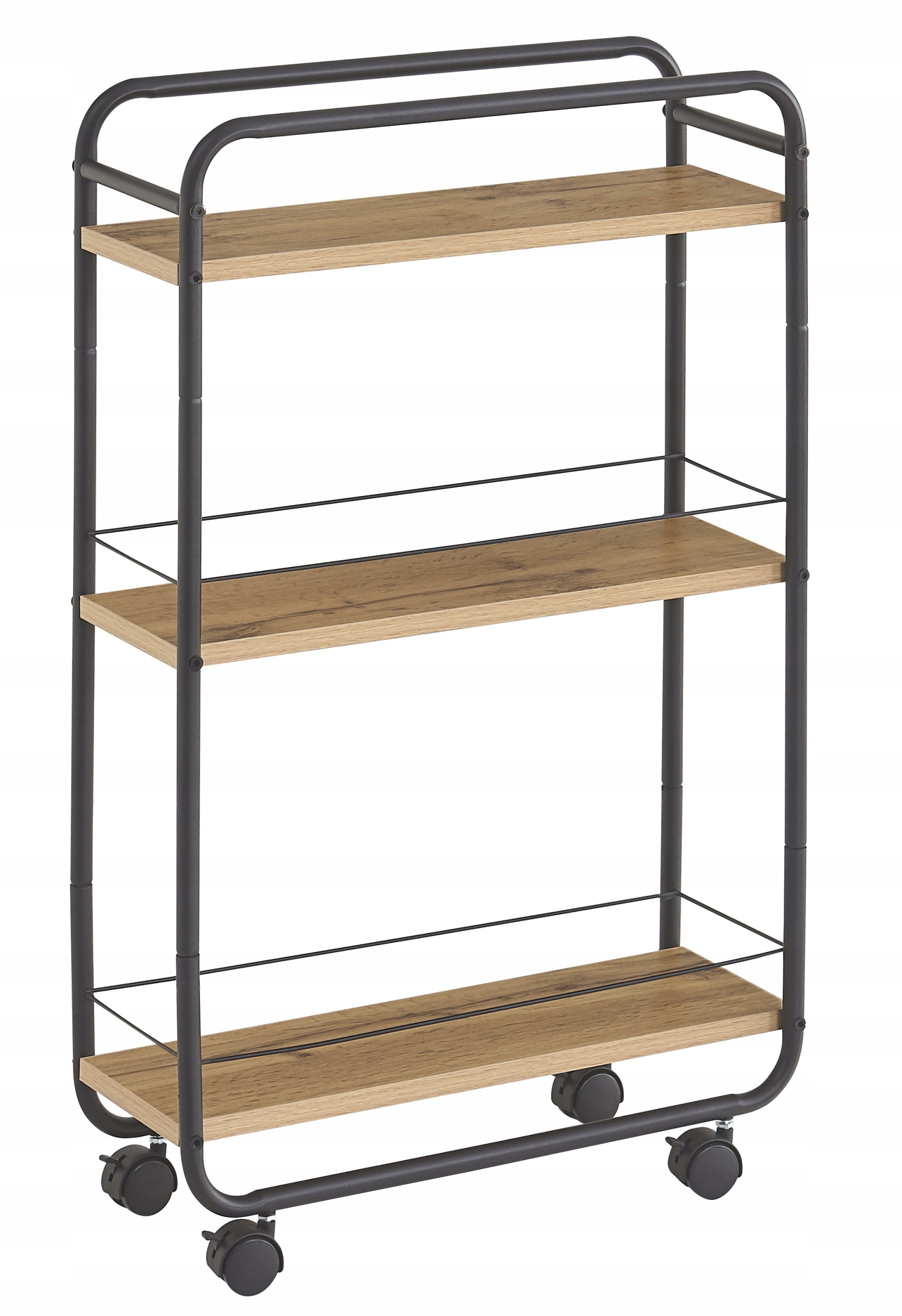 Pomocný Koupelnový Regál Úzký Na Kolečkách R101