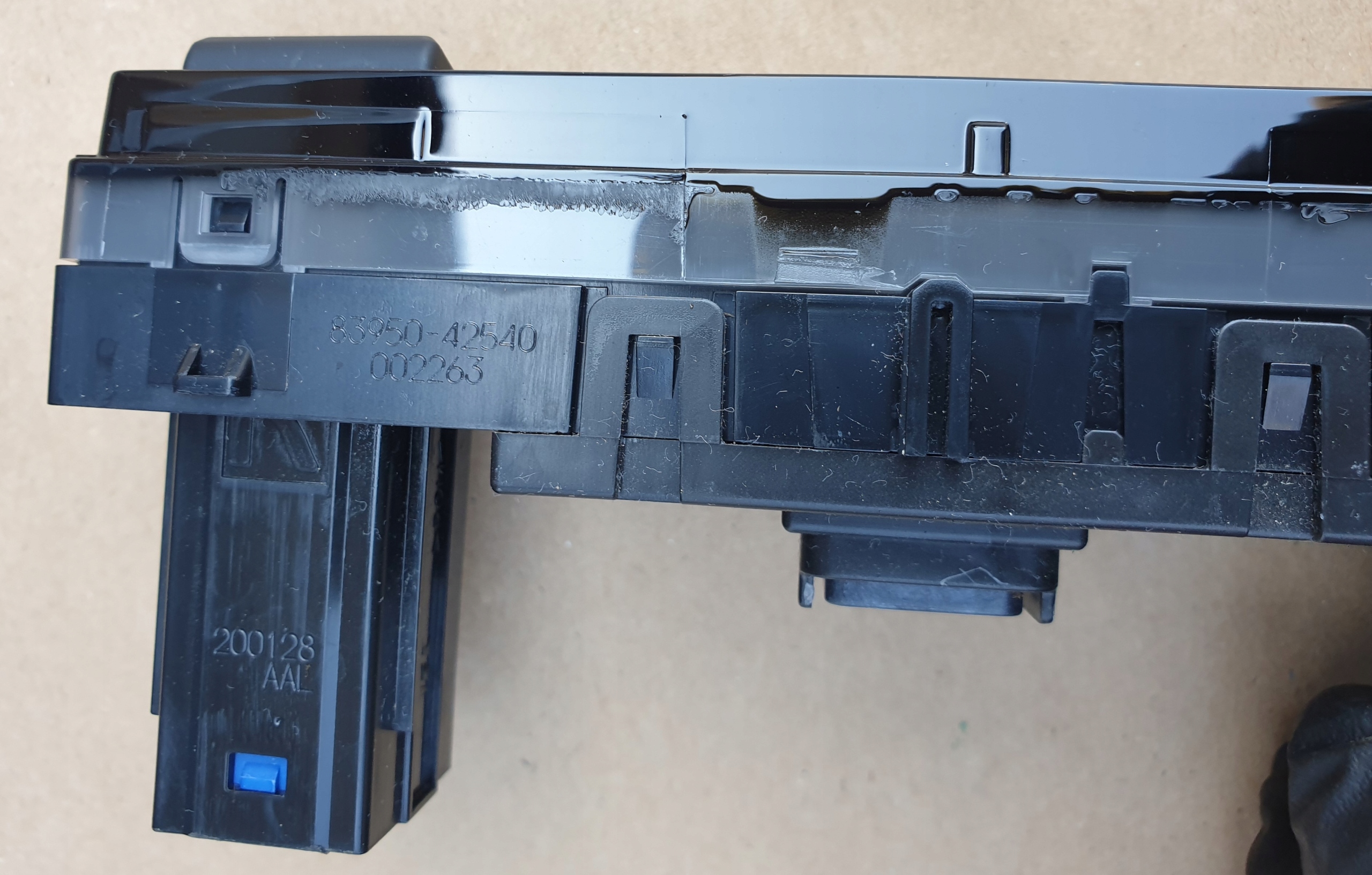 PANEL switch GRZANIA seats display airbag OFF TOYOTA RAV-4 V OE