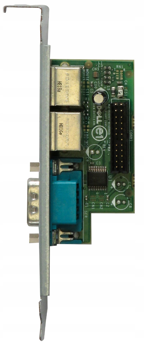 Dell 0F743C I/o Board Com PS/2 Optiplex 740 Vstupně-výstupní panel