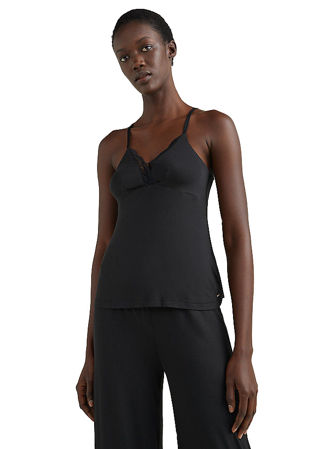 Tommy Hilfiger Tričko Top Cami Černé vel. S