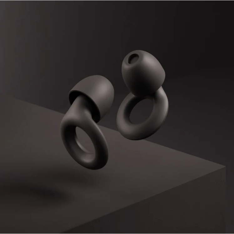 Zatyczki Wkładki Stopery Wyciszające do Uszu LOOP QUIET Black| -25db Kod producenta en-qt-blk-02