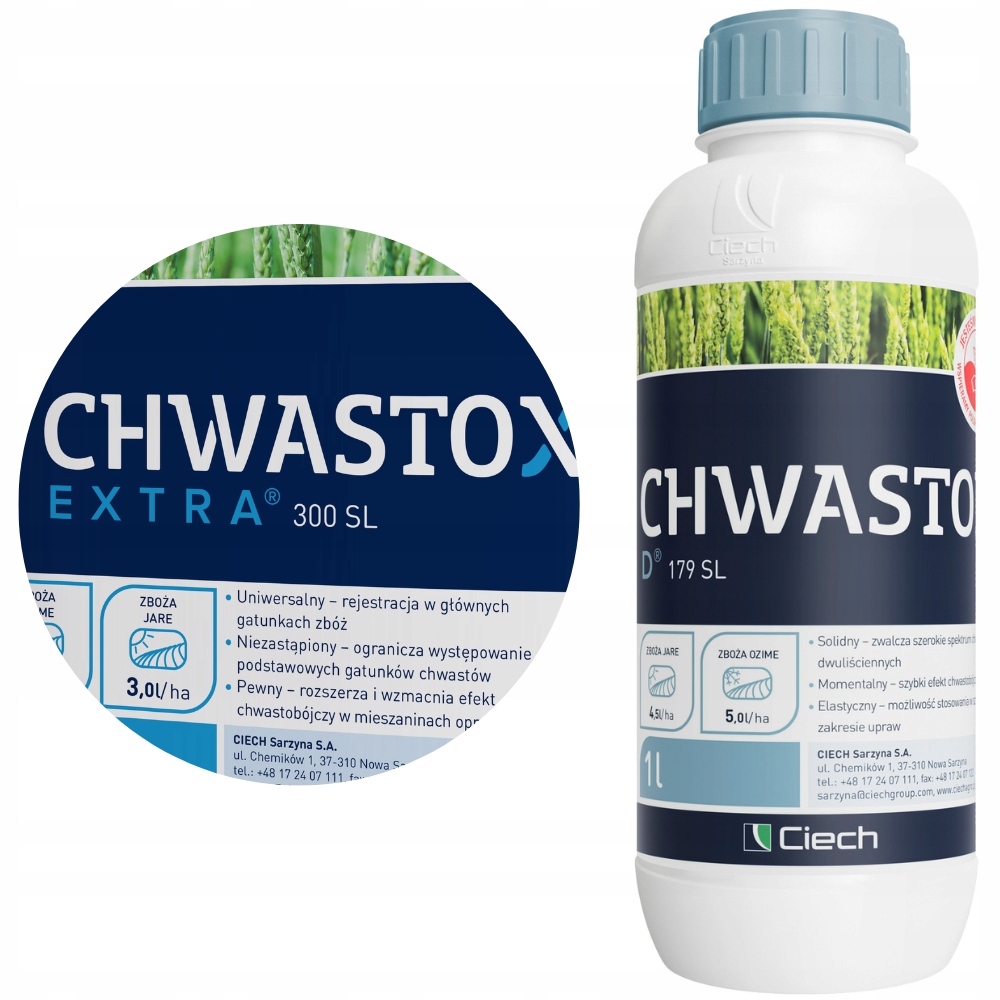 

Chwastox Extra 300 Sl 1L na chwasty chwastobójczy