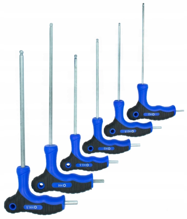 ŚRUBOKRĘTY IMBUS WKRĘTAKI MŁOTECZKI TYP T 11 ELE Liczba elementów zestawy